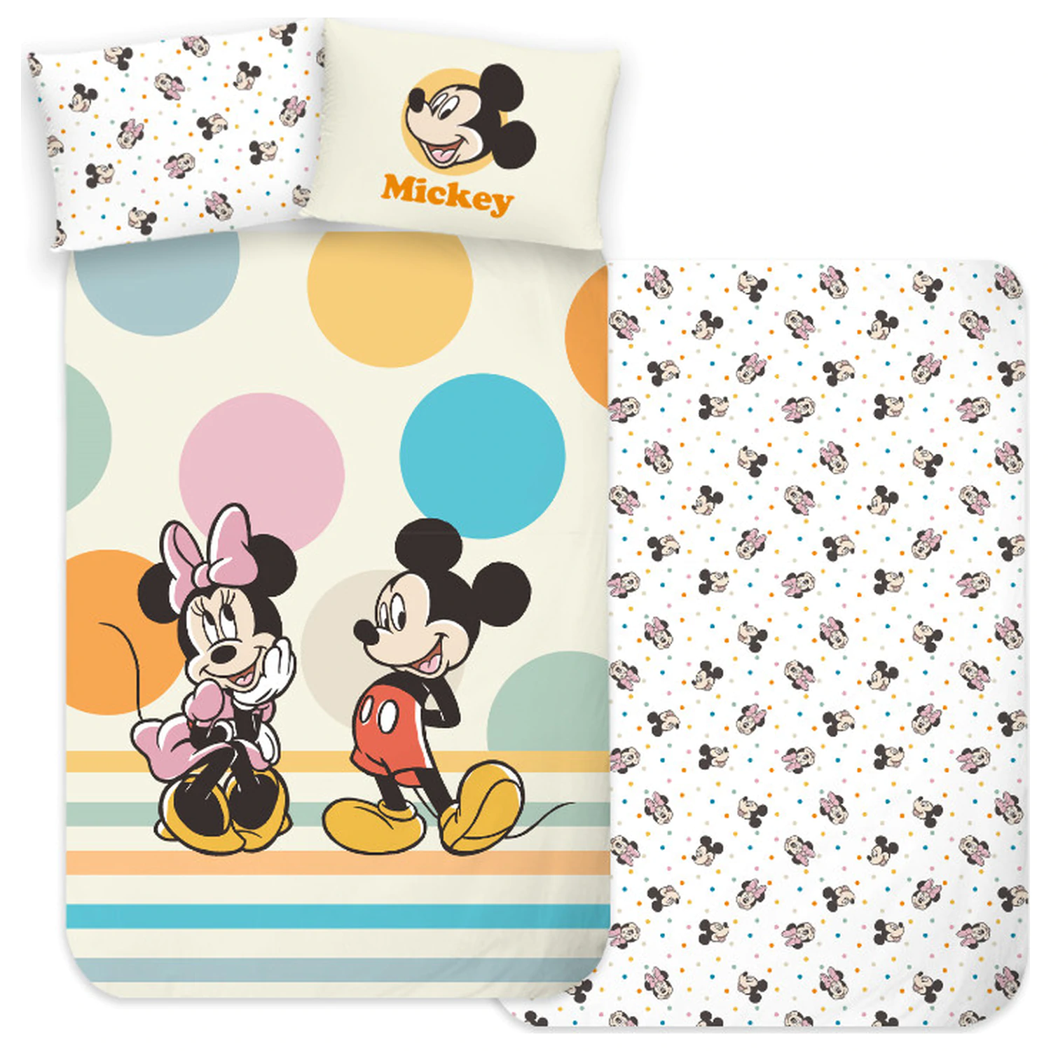 Disney Mickey Duo dětské a předškolní povlečení na přikrývku set fotografii produktu