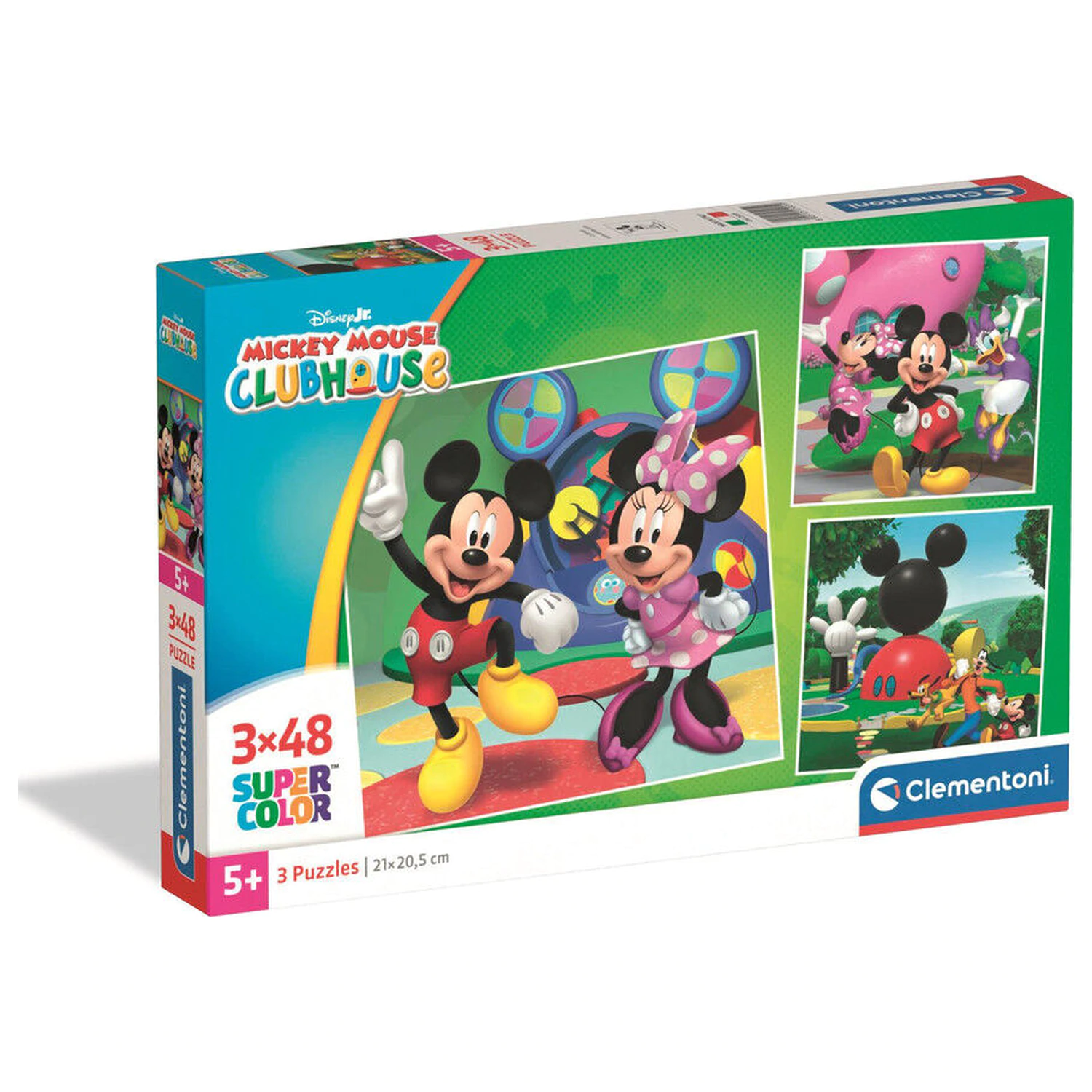 Disney Mickey Mouse Club House puzzle 3x48 dílků fotografii produktu