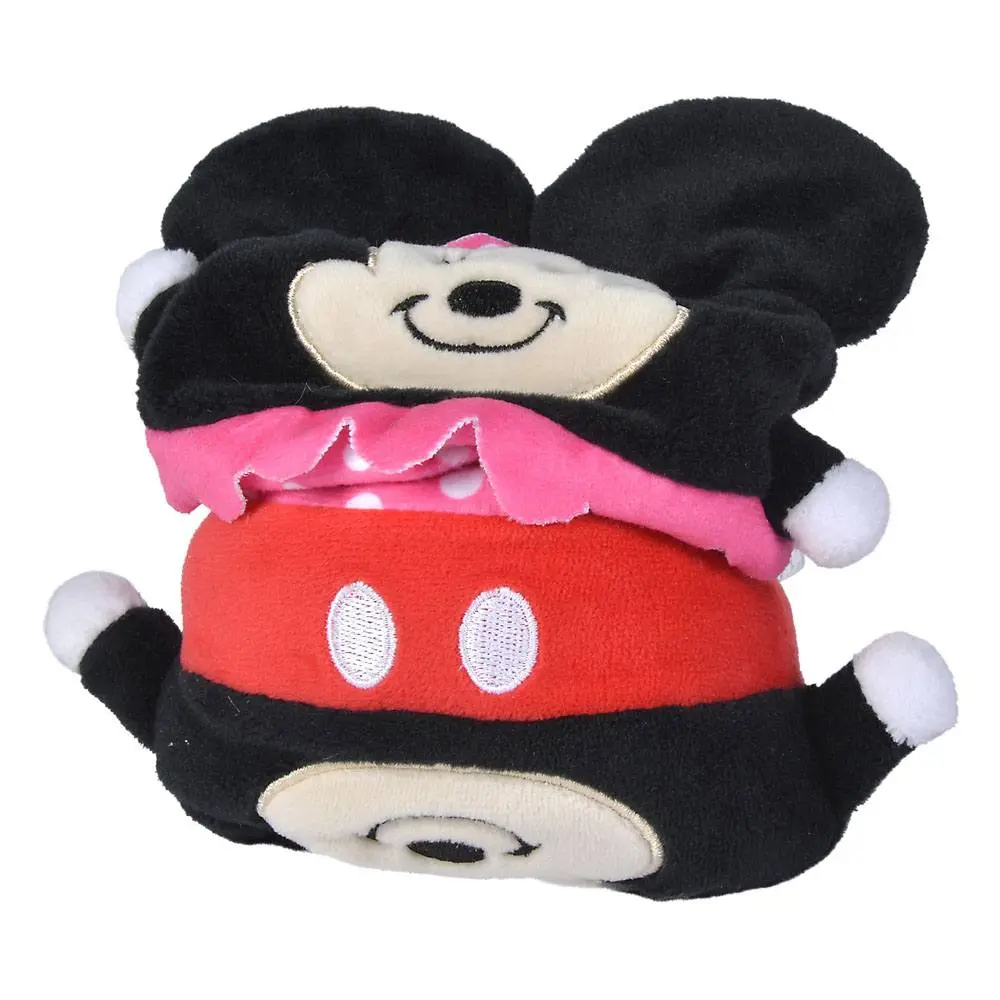 Disney: Mickey Mouse Oboustranná plyšová figurka Mickey/Minnie 8 cm fotografii produktu