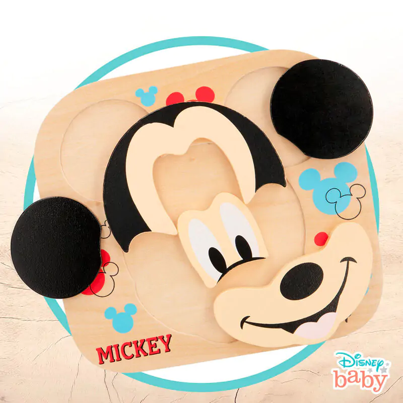Disney Mickey dřevěné puzzle fotografii produktu