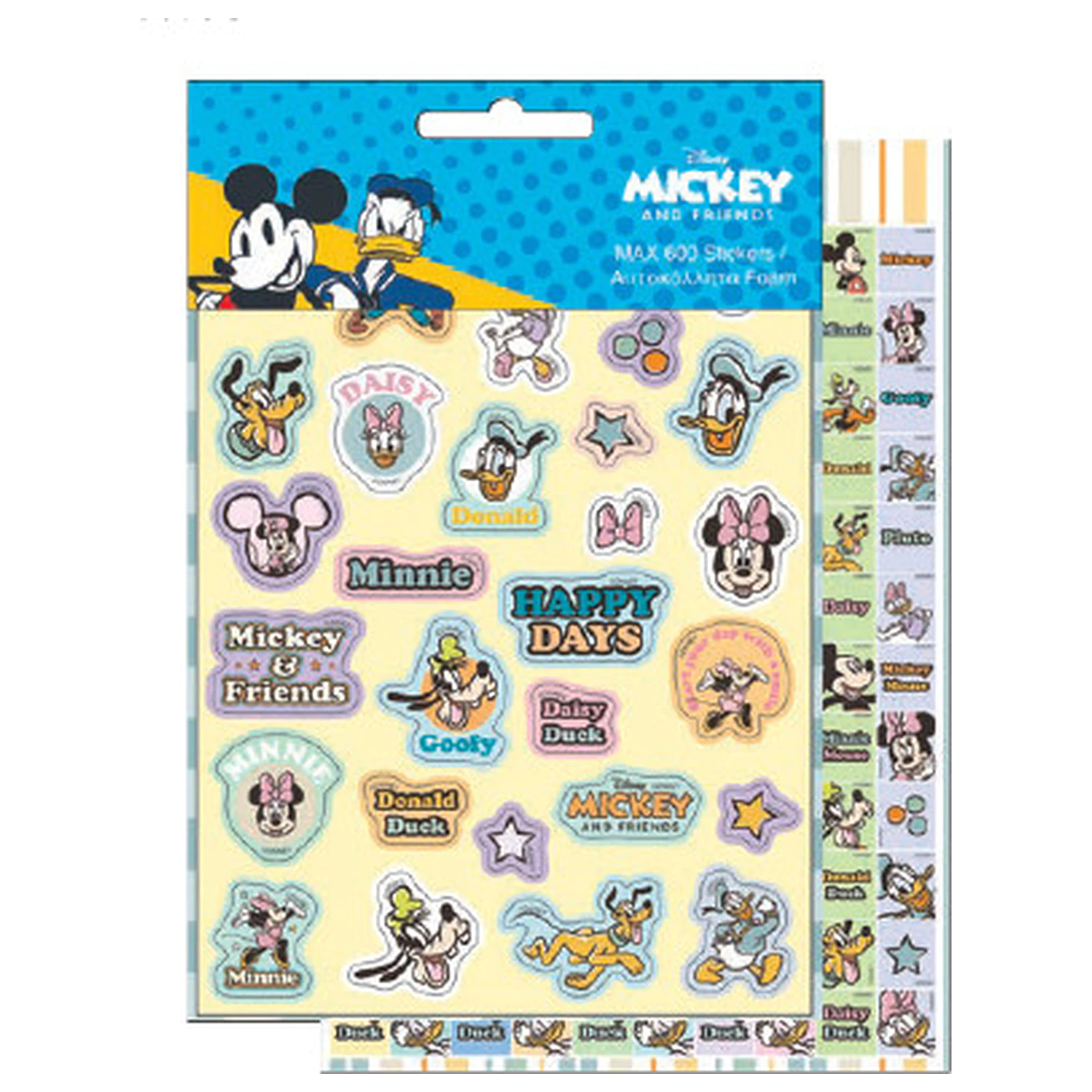 Disney Mickey Mouse & Friends sada samolepek s 600 kusy fotografii produktu