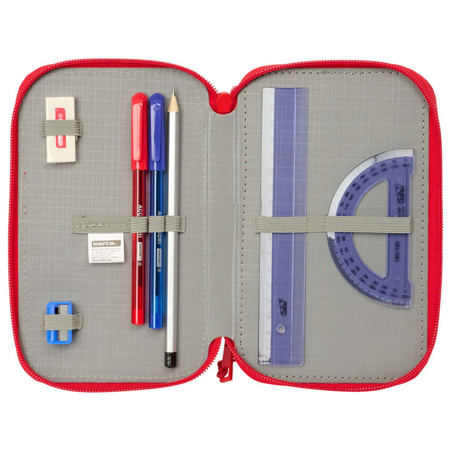 Disney Mickey & Friends Racing trojitý penál 37 ks fotografii produktu