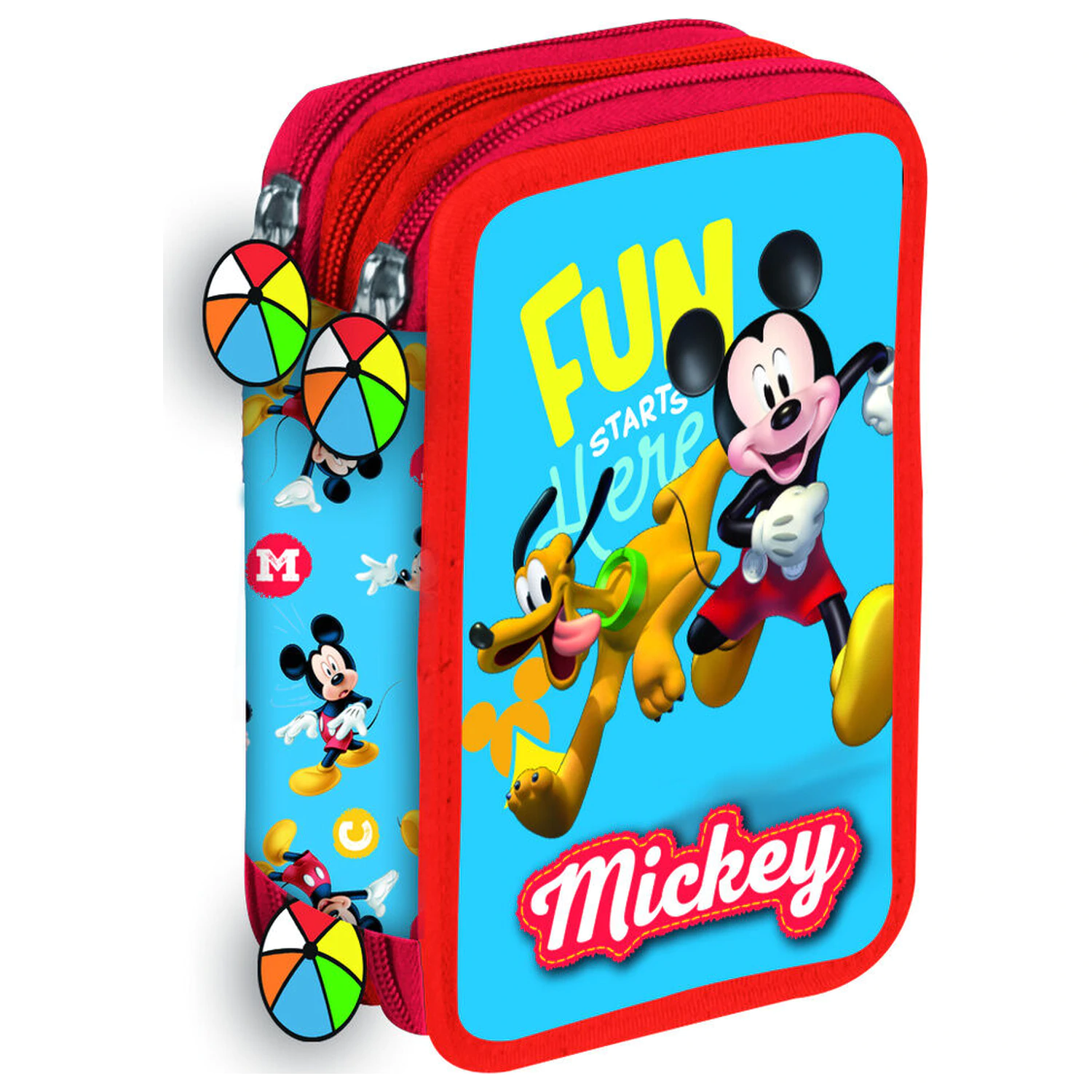 Disney Mickey Fun trojitý penál fotografii produktu