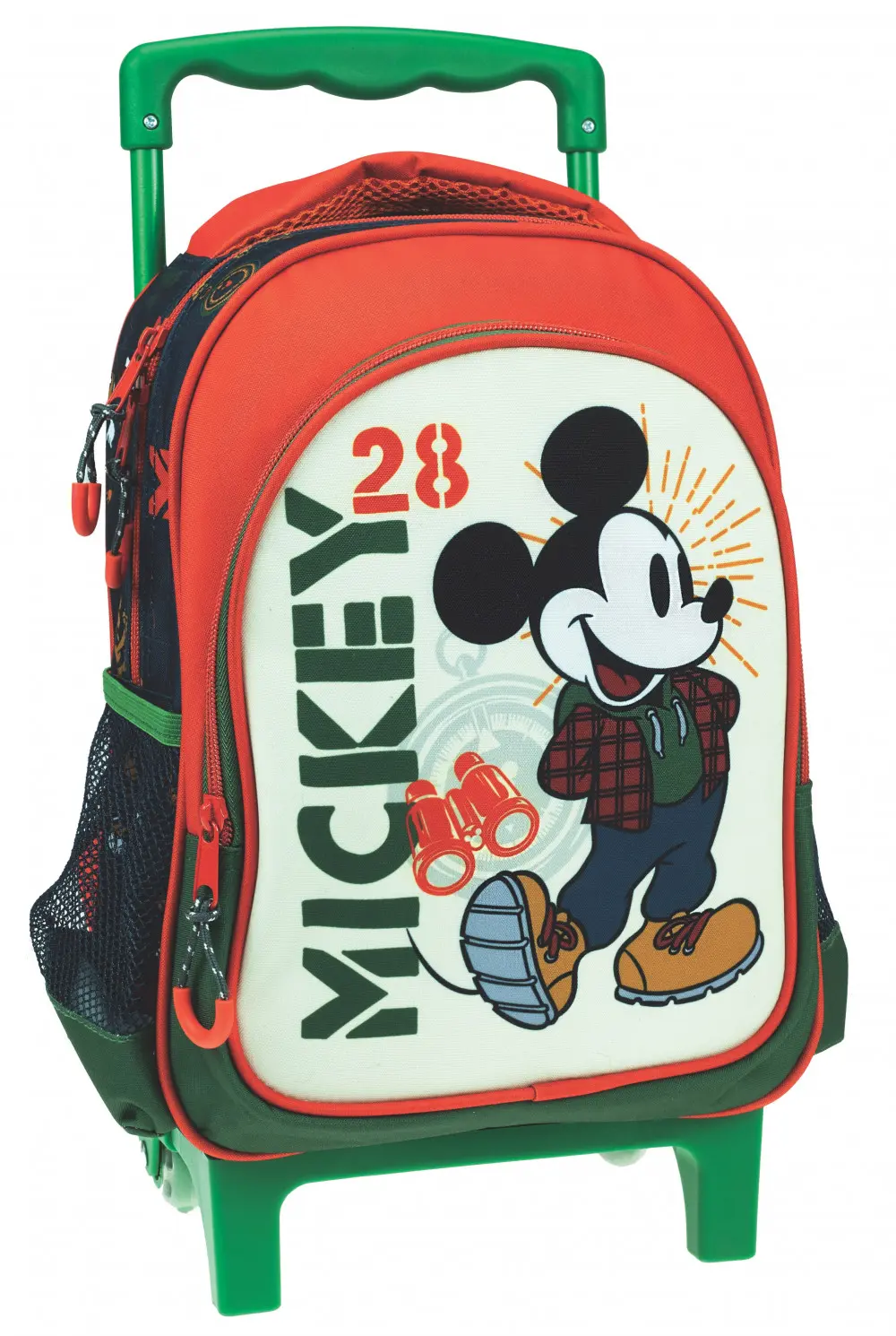 Disney Mickey Mouse pojízdný předškolní batoh, taška 30 cm fotografii produktu