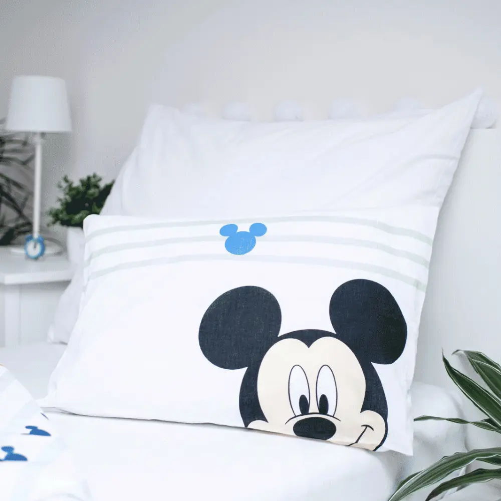 Disney Mickey dětský povlak na přikrývku 100x135 cm, 40x60 cm fotografii produktu