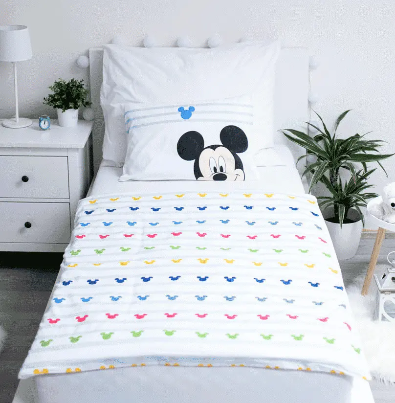 Disney Mickey dětský povlak na přikrývku 100x135 cm, 40x60 cm fotografii produktu