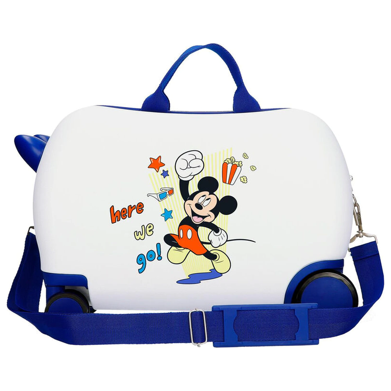 Disney Mickey Here We Go ABS cestovní kufr 45cm fotografii produktu