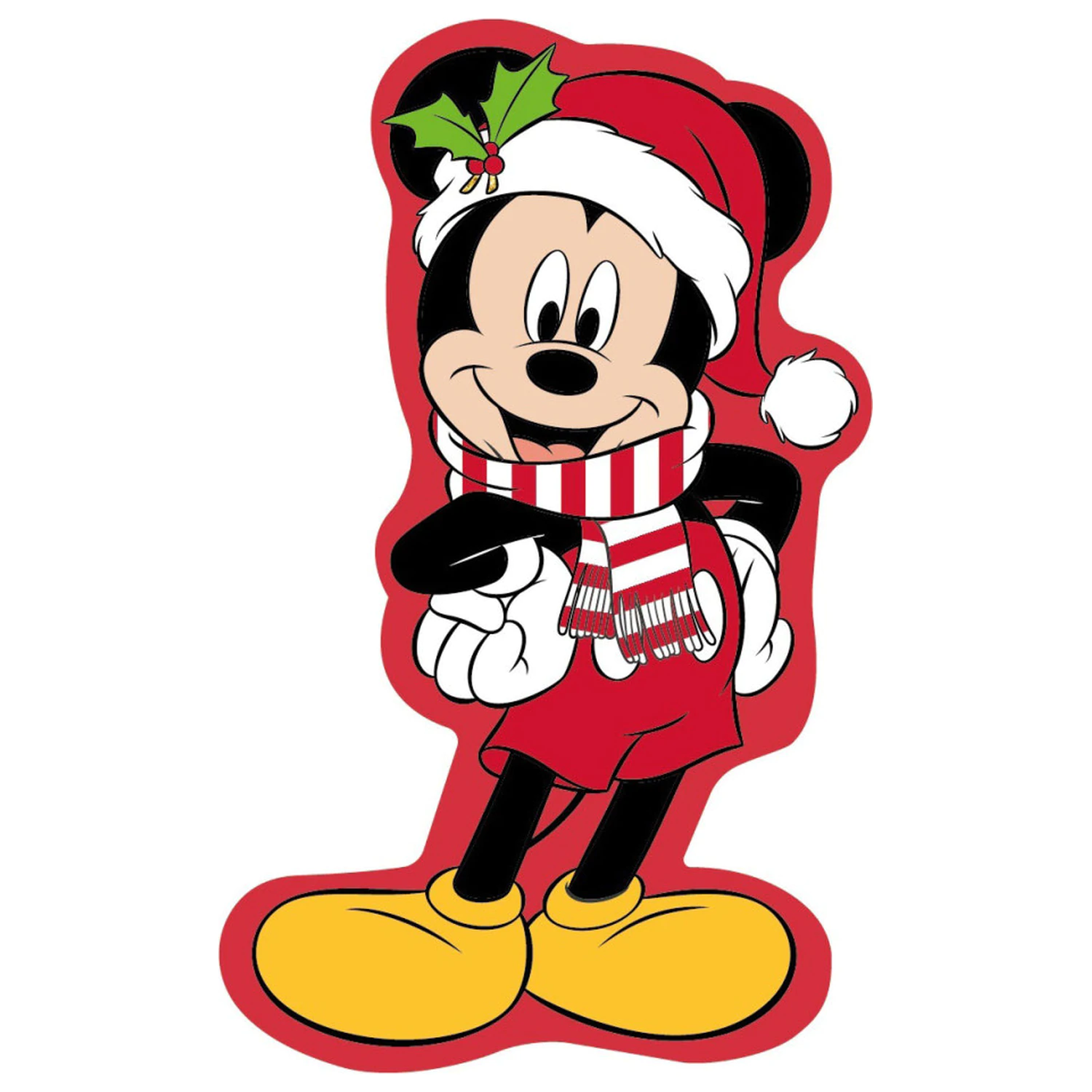 Disney Mickey Jolly Christmas 3D Tvarovaný polštář fotografii produktu