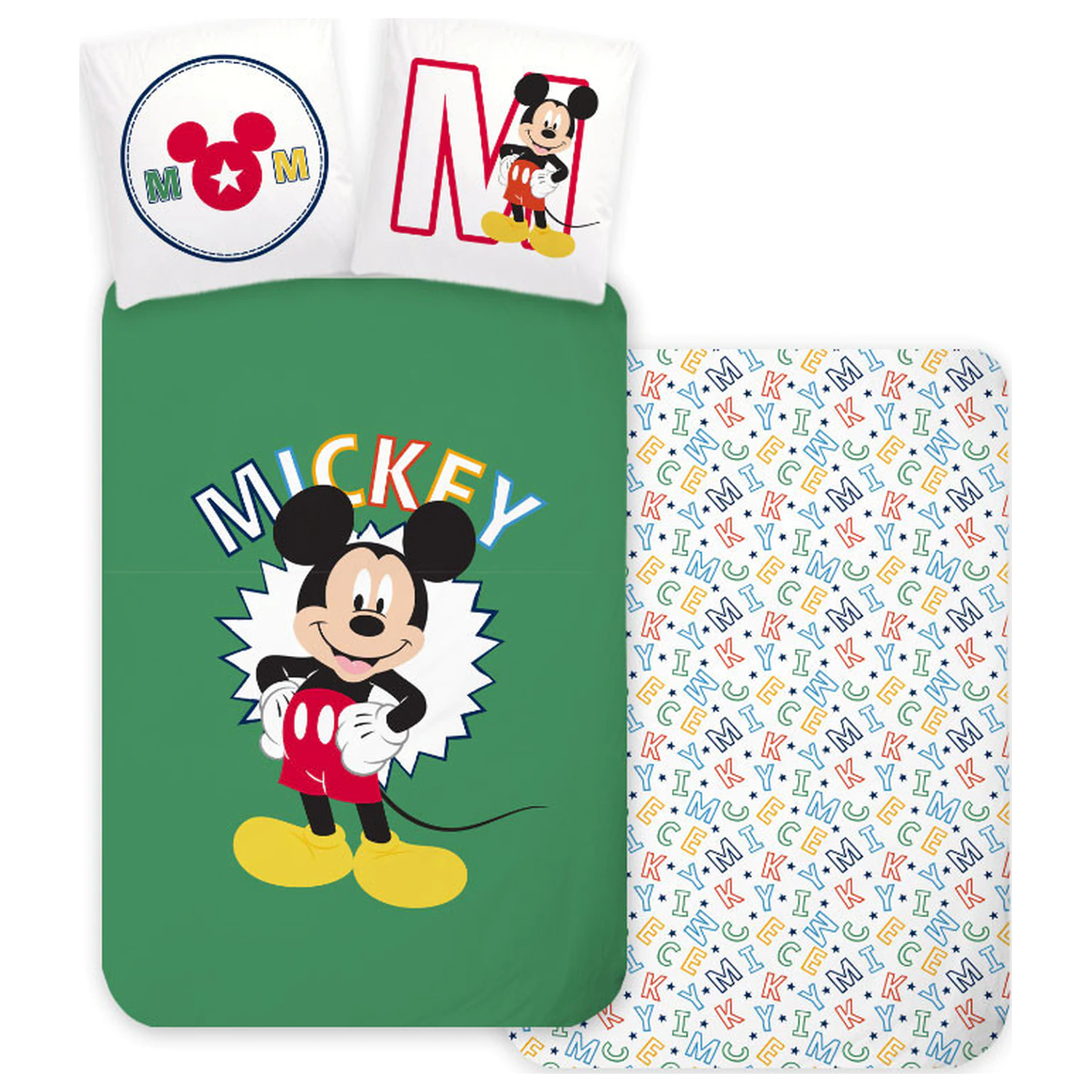 Disney Mickey Letters povlak na přikrývku fotografii produktu