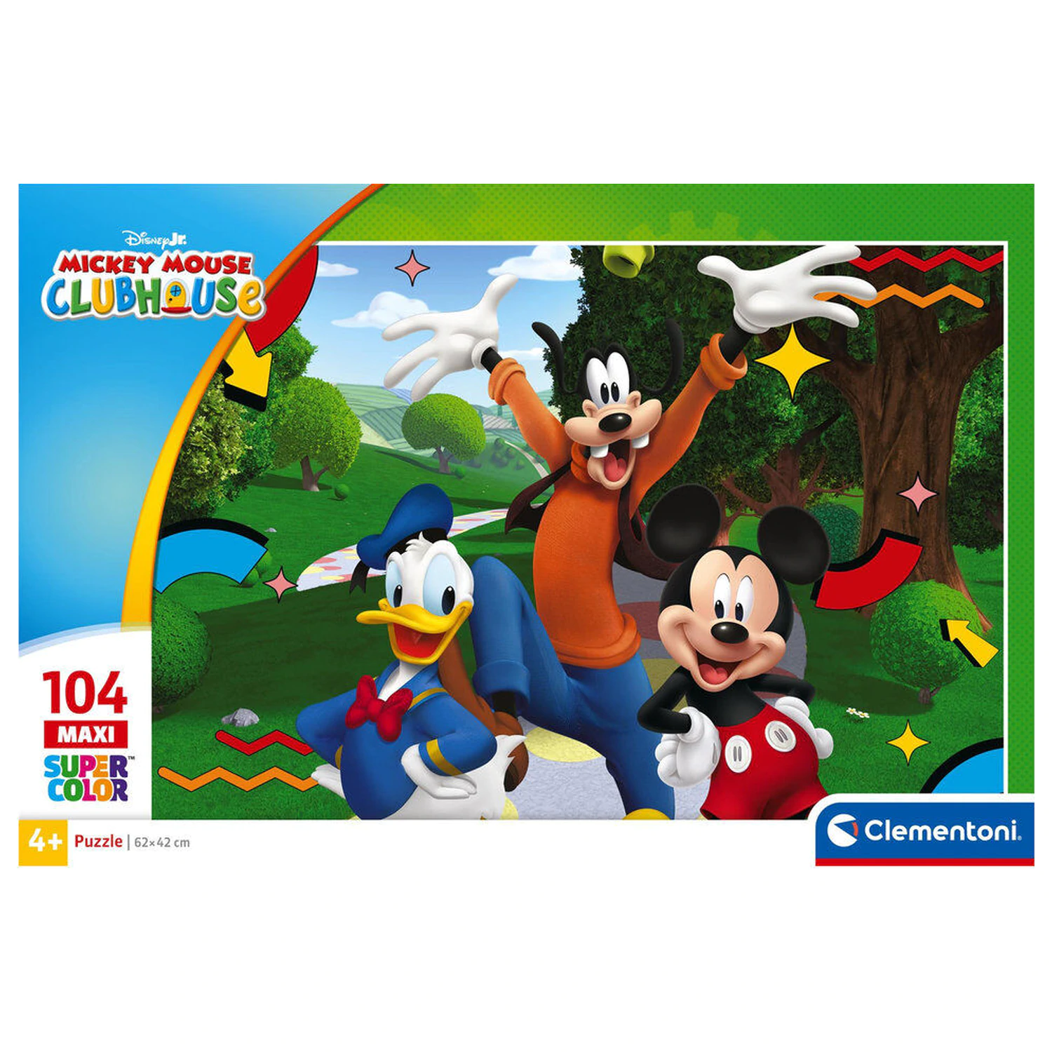 Disney Mickey maxi puzzle 104 dílků fotografii produktu