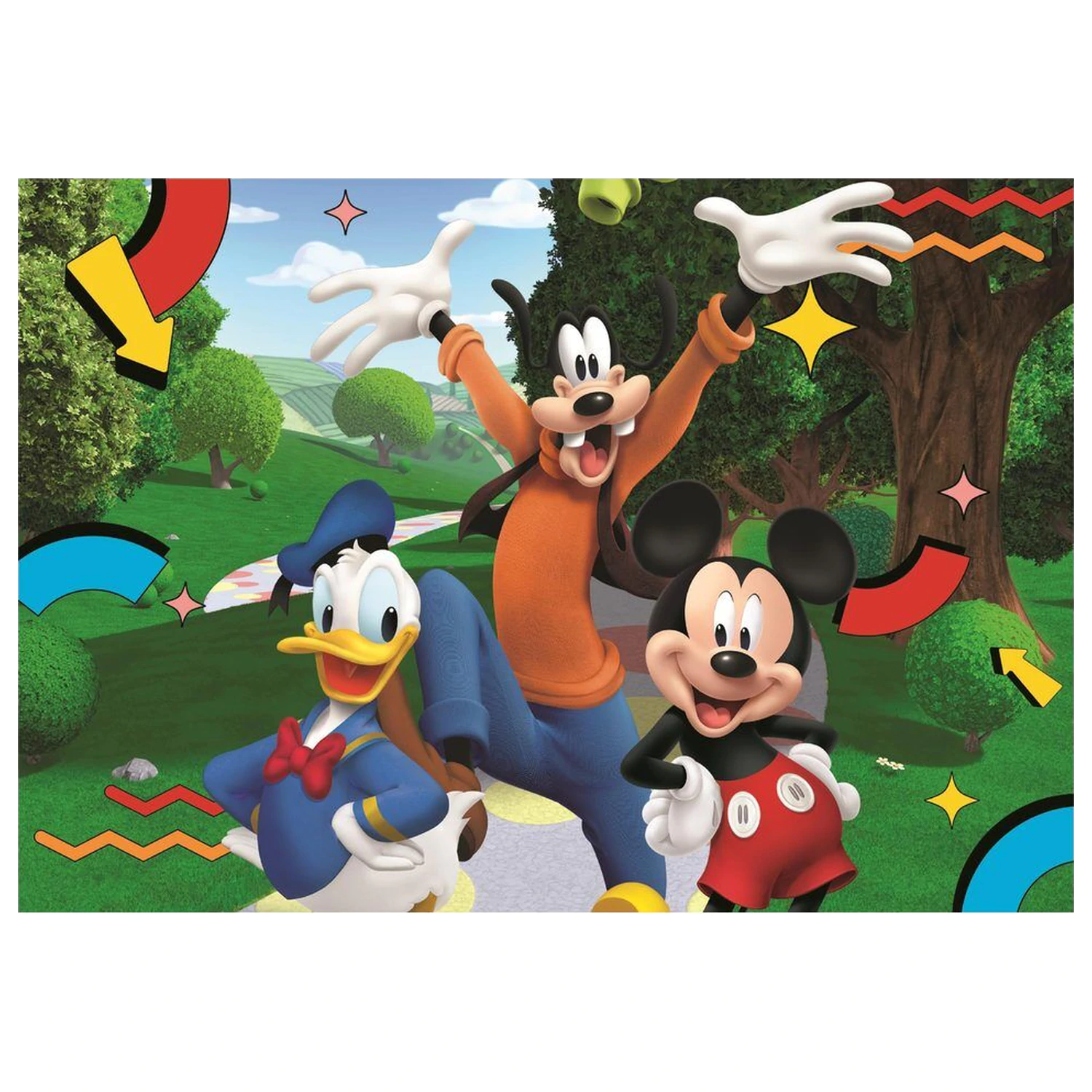 Disney Mickey maxi puzzle 104 dílků fotografii produktu