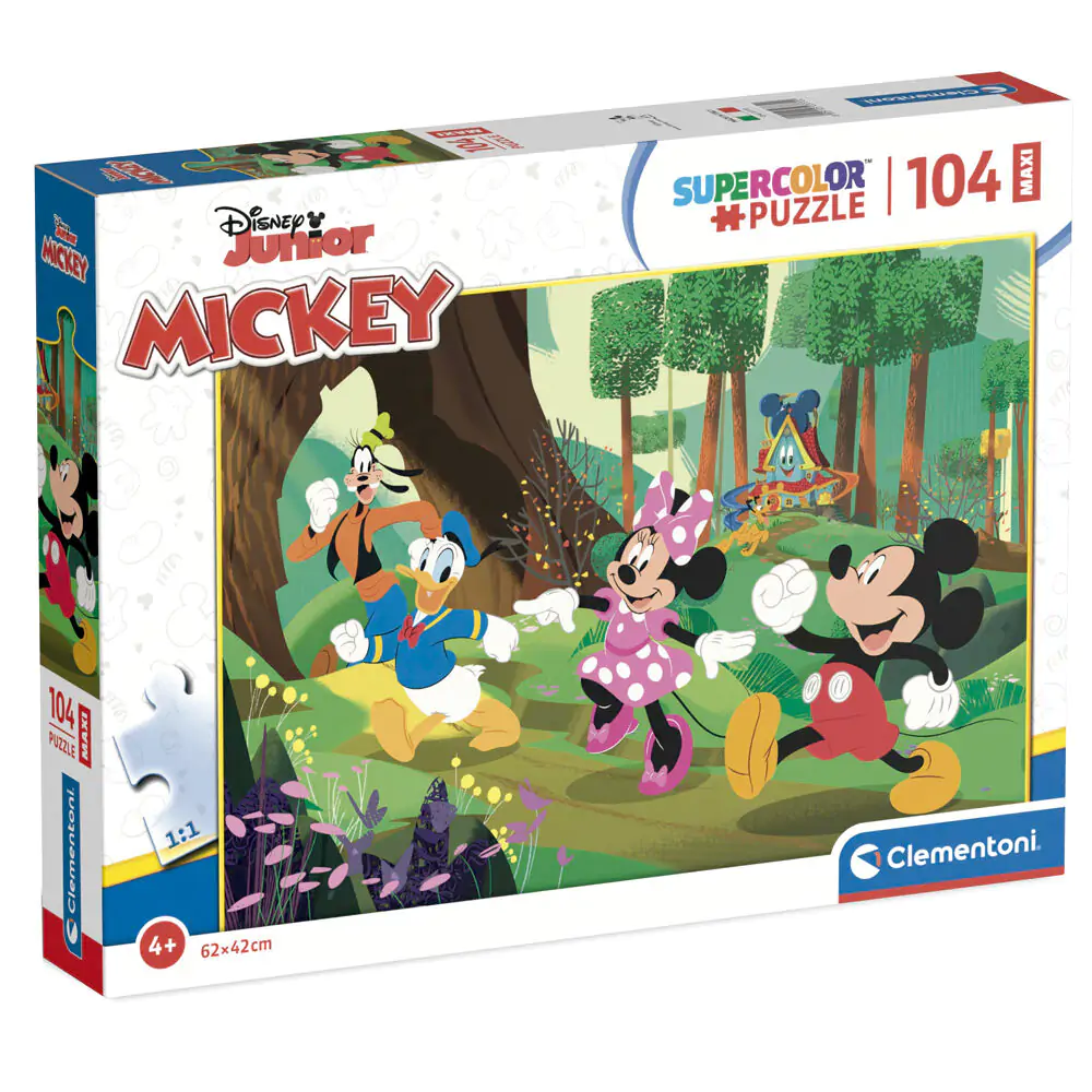 Disney Mickey maxi puzzle 104 dílků fotografii produktu