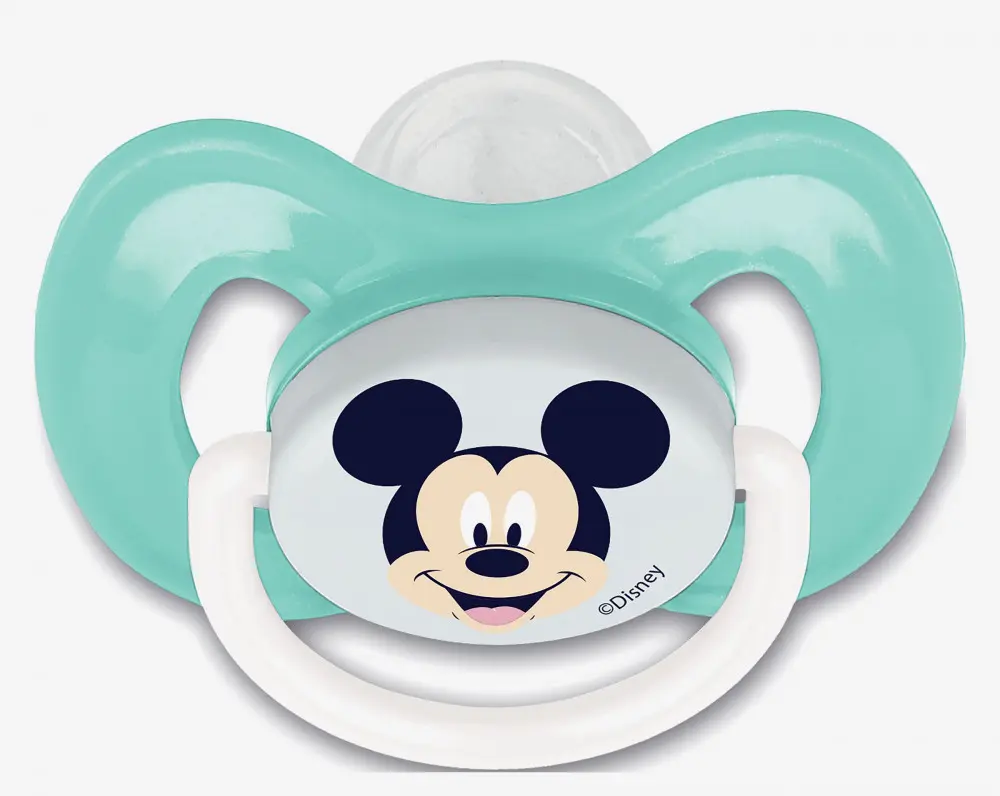 Disney Mickey oboustranný dětský dudlík s pouzdrem fotografii produktu