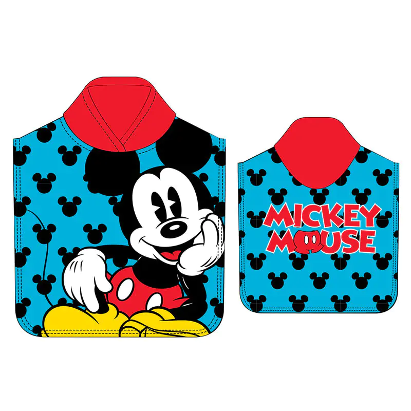 Disney Mickey microfibre pončo ručník fotografii produktu