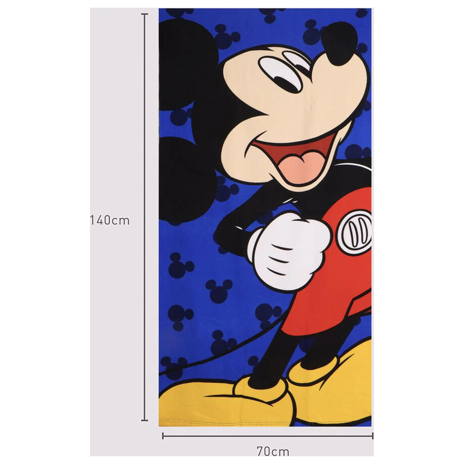 Disney Mickey mikrovláknová plážová osuška fotografii produktu