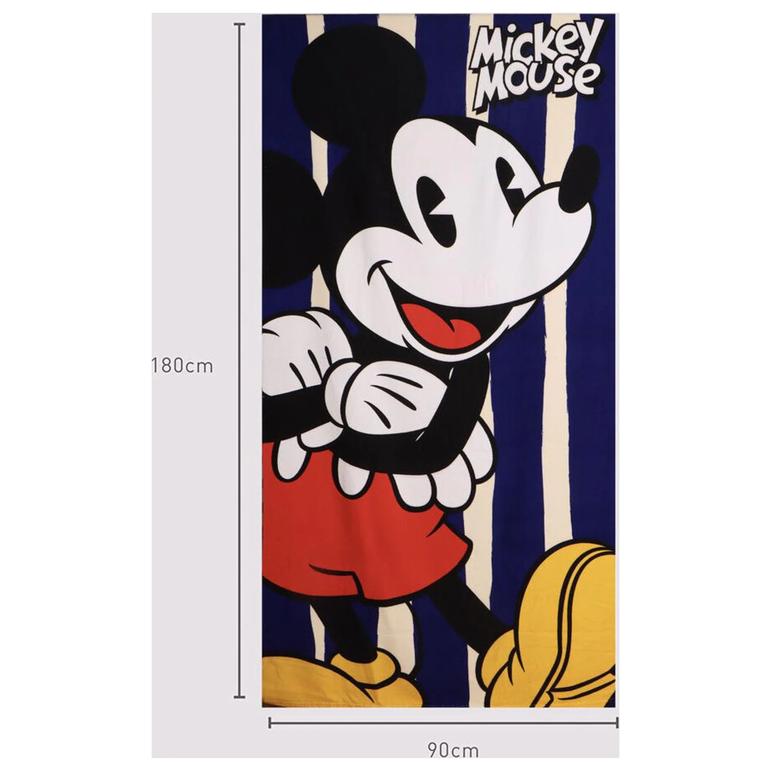 Disney Mickey plážová osuška z mikrovlákna fotografii produktu