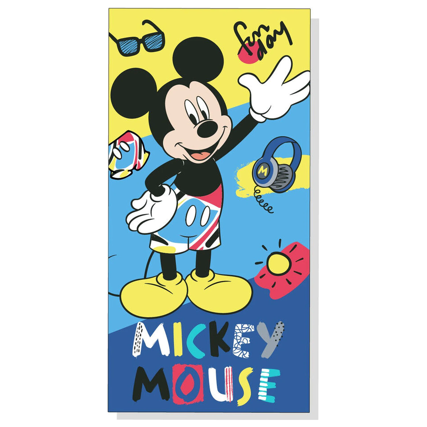 Disney Mickey mikro vláknový plážový ručník fotografii produktu