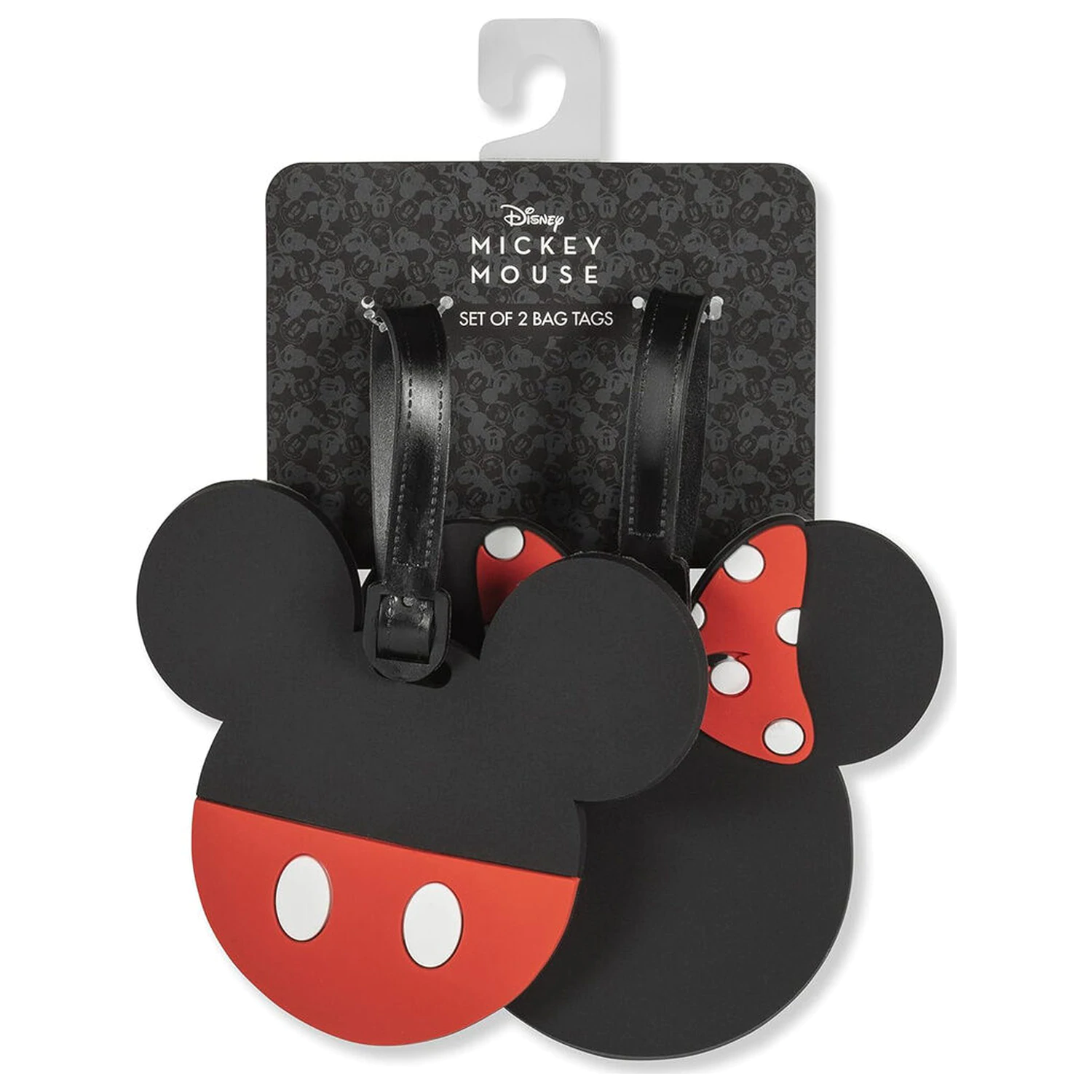 Disney Mickey & Minnie sada 2 štítků na zavazadla fotografii produktu