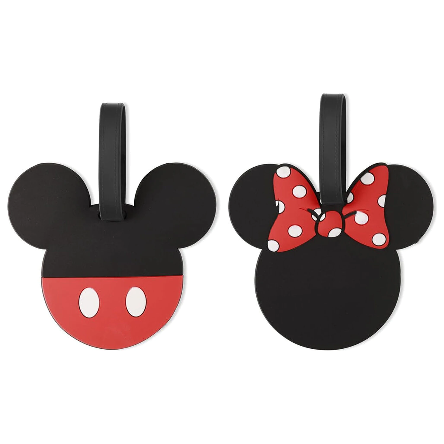 Disney Mickey & Minnie sada 2 štítků na zavazadla fotografii produktu