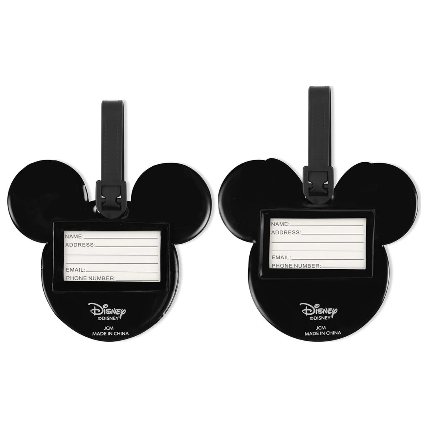 Disney Mickey & Minnie sada 2 štítků na zavazadla fotografii produktu