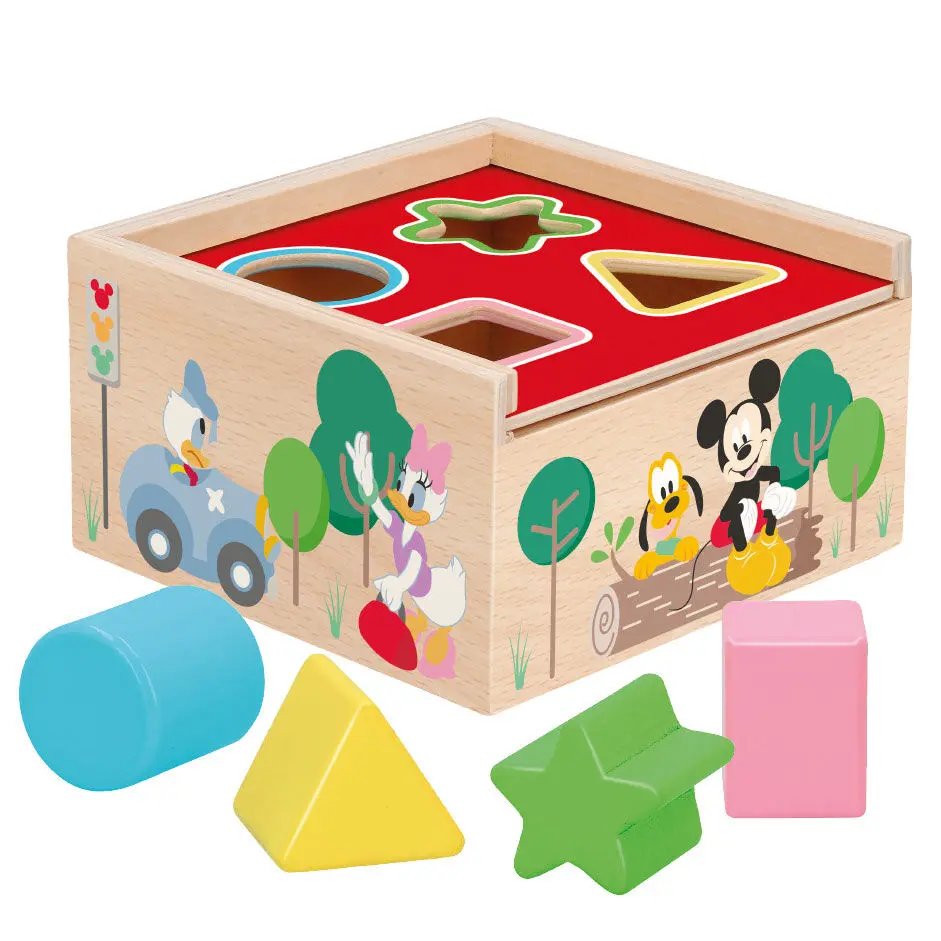 Disney Mickey Minnie dřevěné kubické formy fotografii produktu