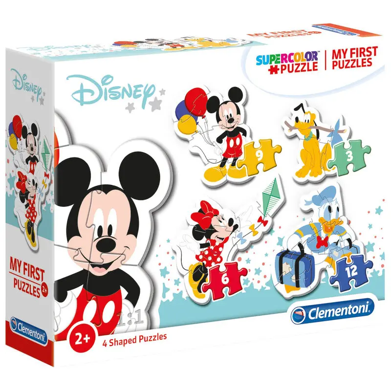 Disney Mickey Moje první puzzle 3-6-9-12 dílků fotografii produktu