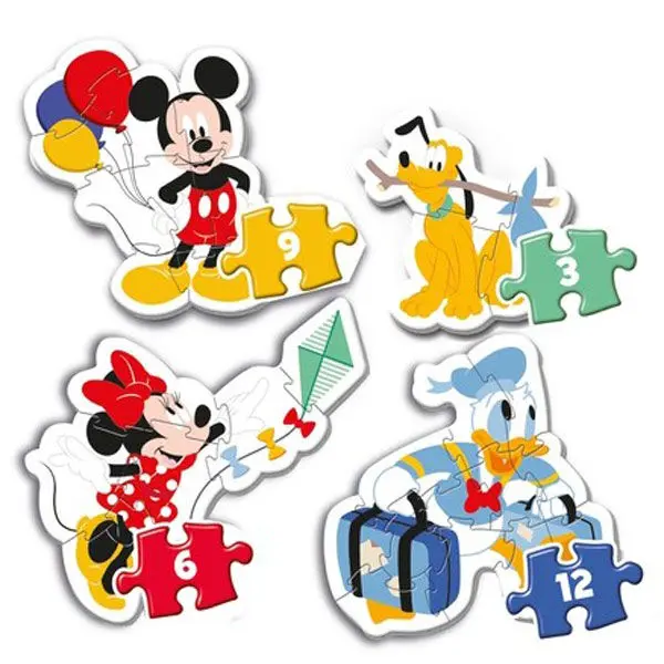 Disney Mickey Moje první puzzle 3-6-9-12 dílků fotografii produktu