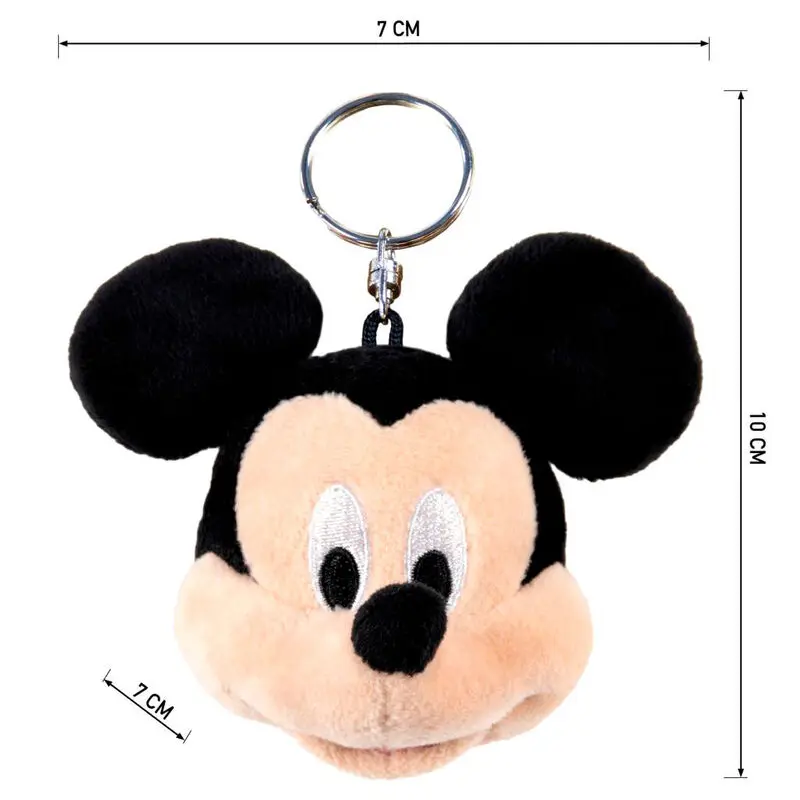 Disney Mickey plyšová klíčenka 11 cm fotografii produktu