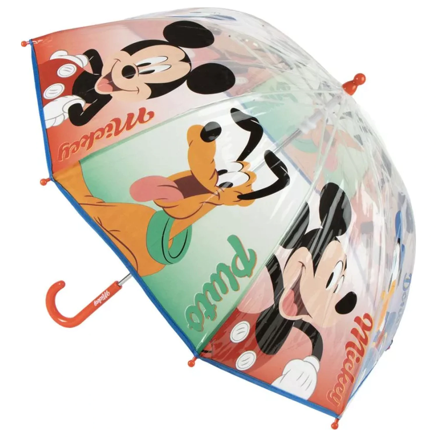 Disney Mickey Pluto dětský průhledný deštník fotografii produktu