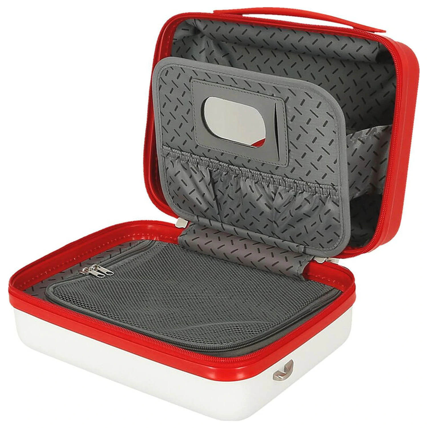 Disney Mickey červený ABS přizpůsobitelný kosmetický kufřík 29cm fotografii produktu