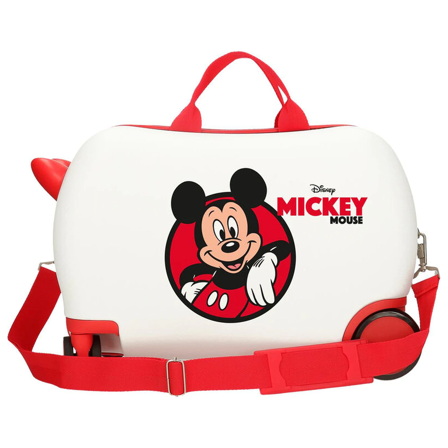 Disney Mickey Red ABS kufřík na kolečkách 45cm fotografii produktu