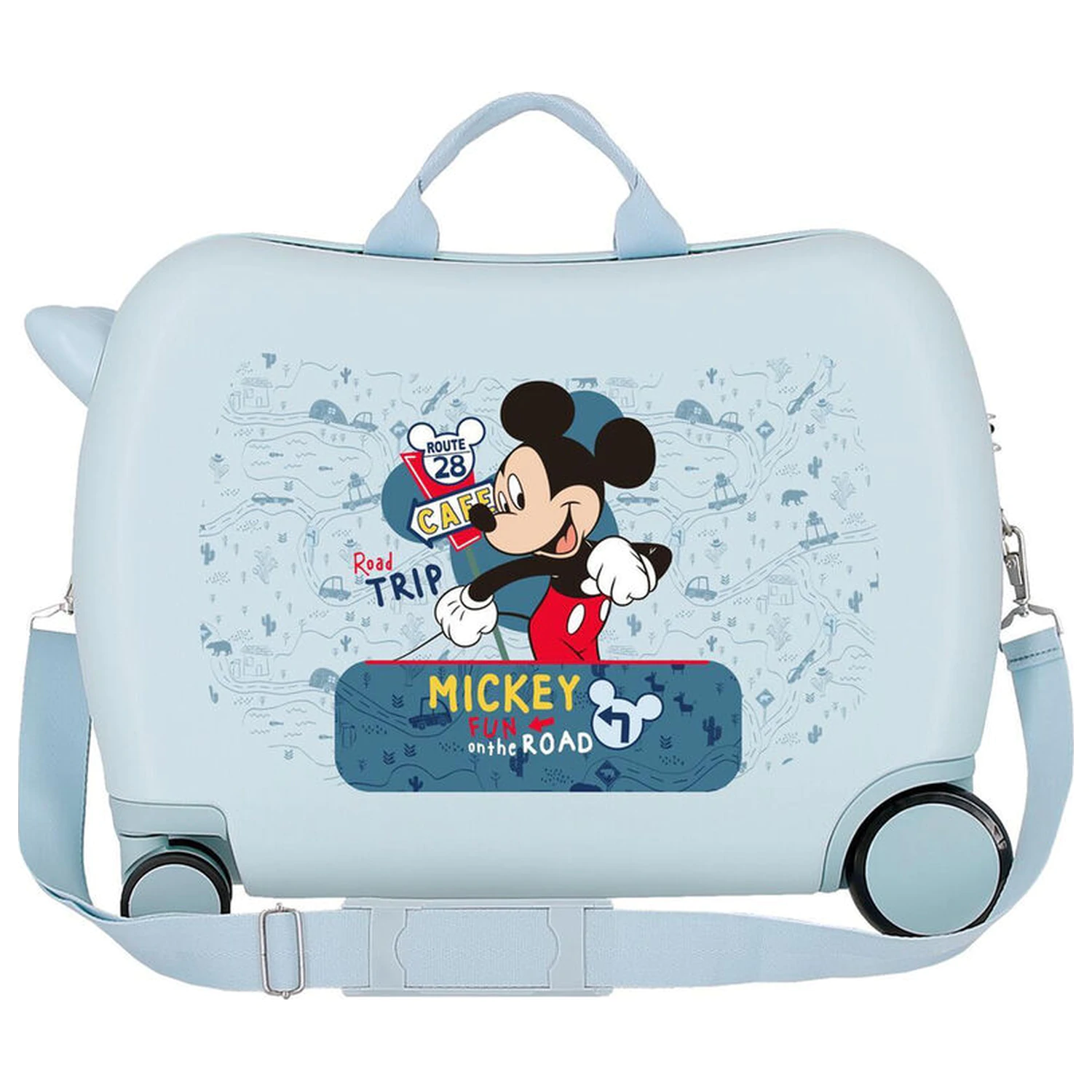 Disney Mickey Road Trip ABS cestovní kufr na kolečkách 50 cm fotografii produktu