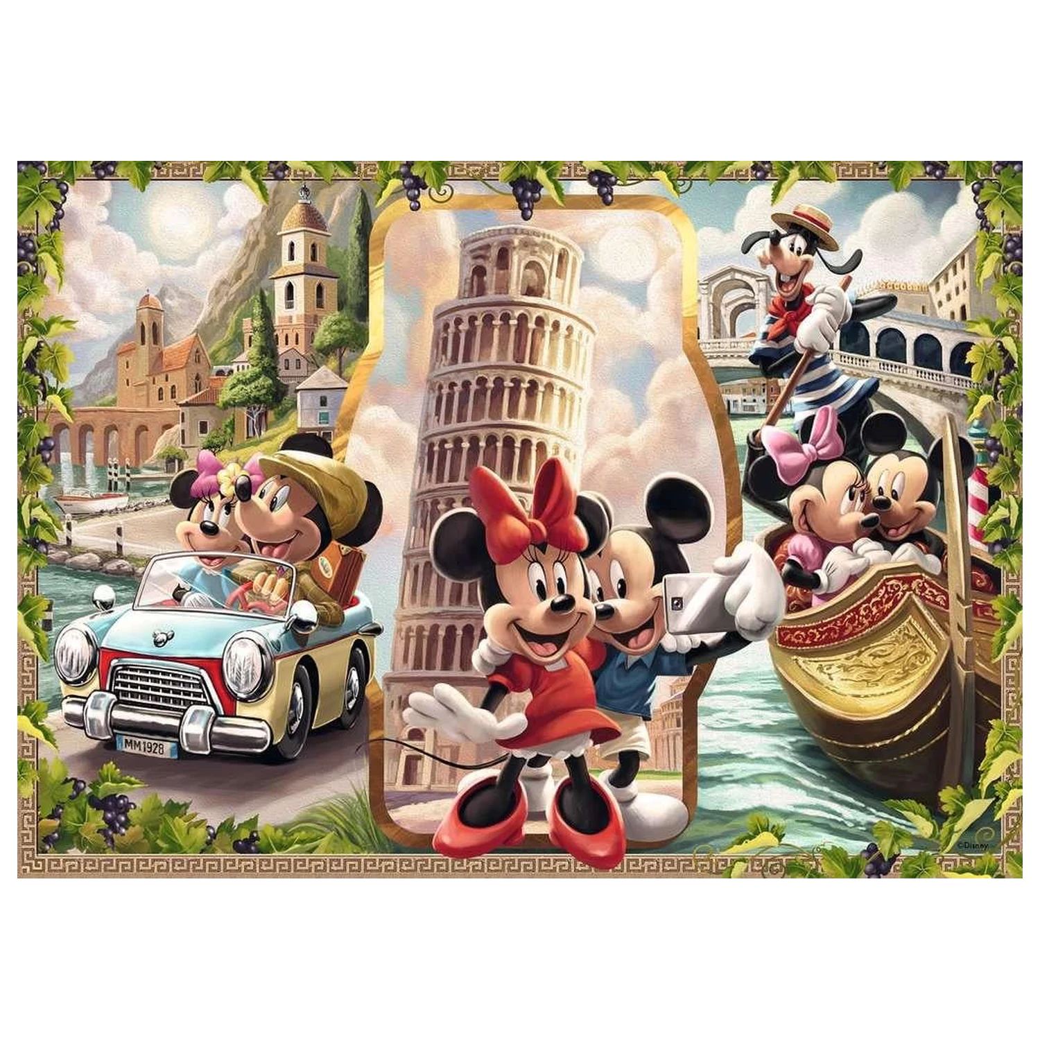 Disney Mickeyho Dovolená Puzzle 1000 ks fotografii produktu