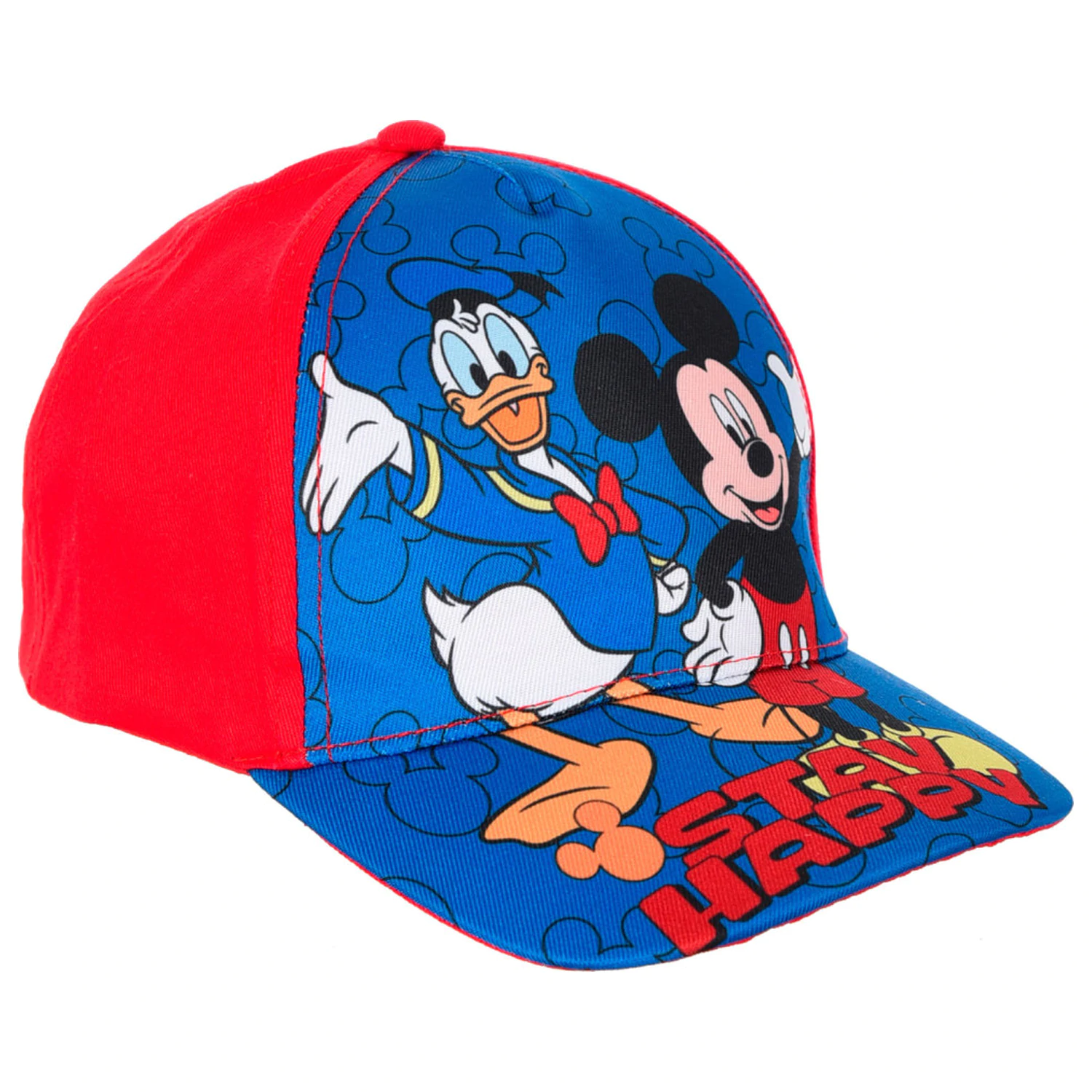 Disney Mickey Mouse Stay Happy Dětská Baseball Čepice 52 cm fotografii produktu