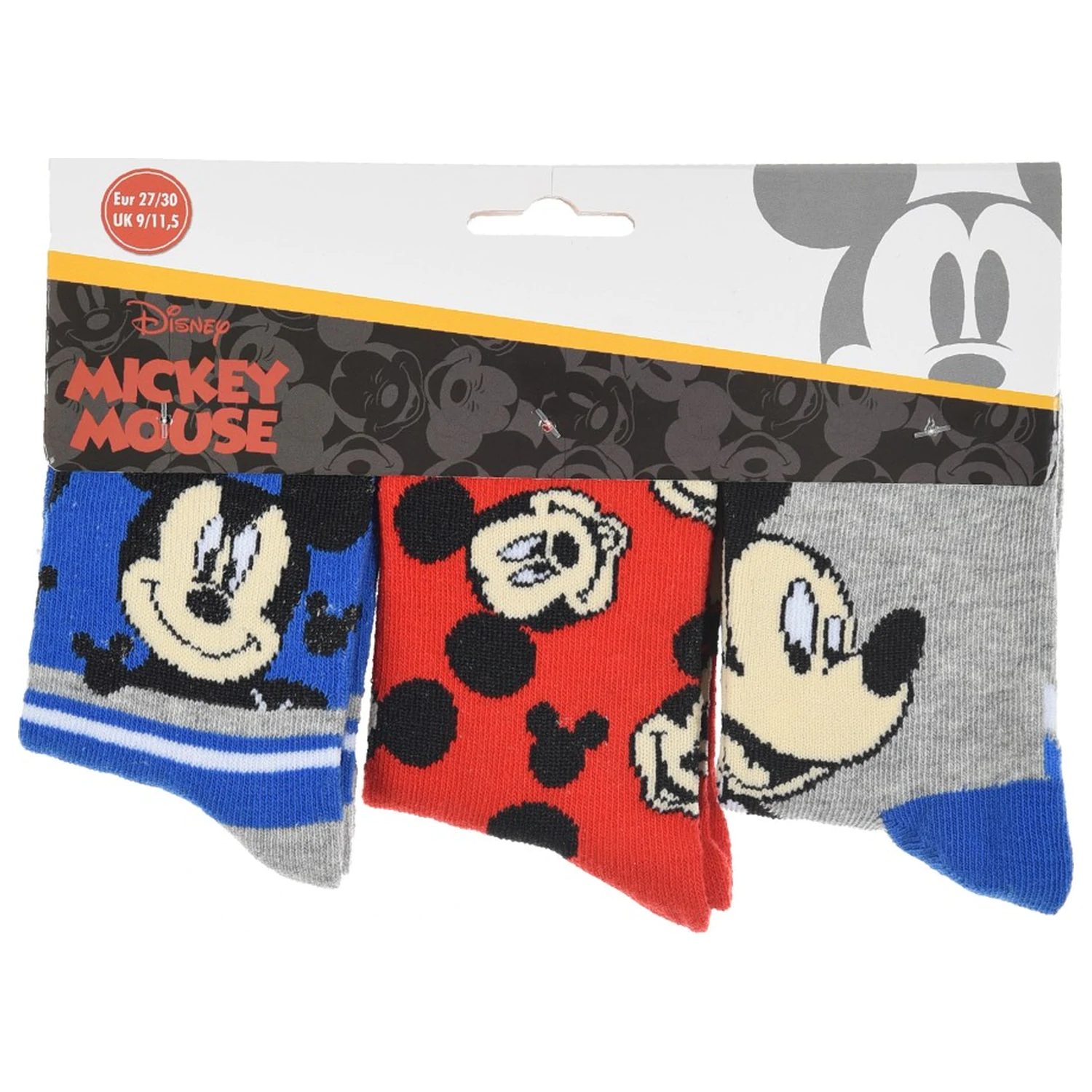 Disney Mickey Stride Blue dětské ponožky 23/26 fotografii produktu
