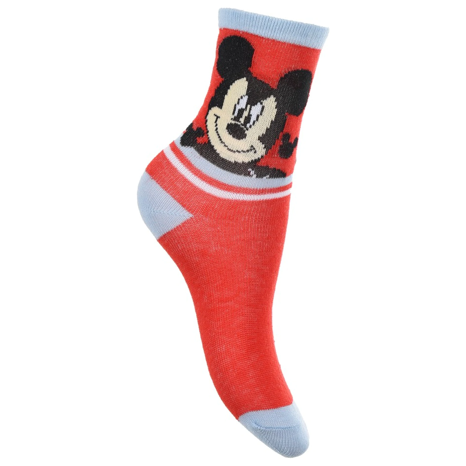 Disney Mickey Stride Red Dětské ponožky 27/30 fotografii produktu