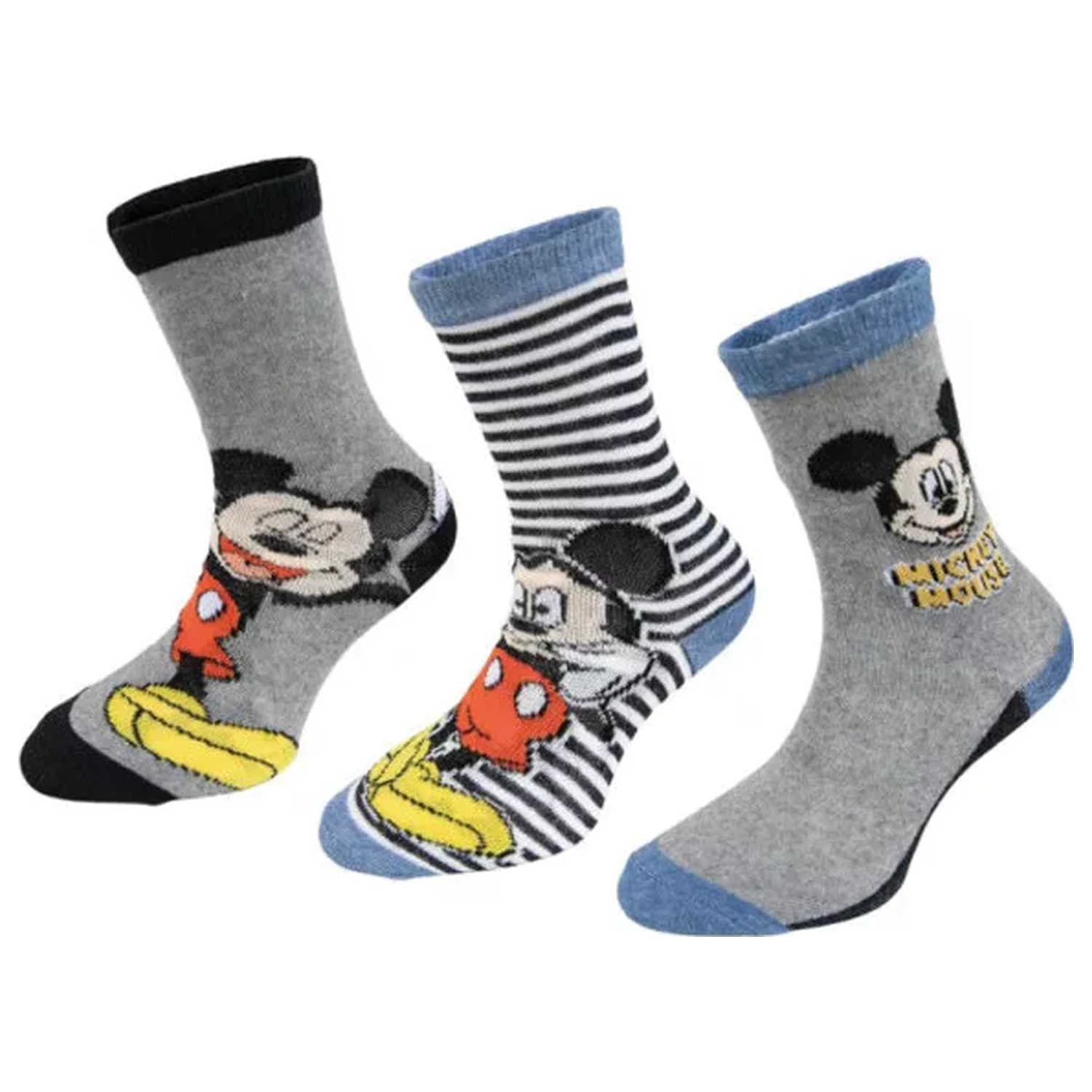 Disney Mickey Stripe dětské ponožky 23/26 fotografii produktu
