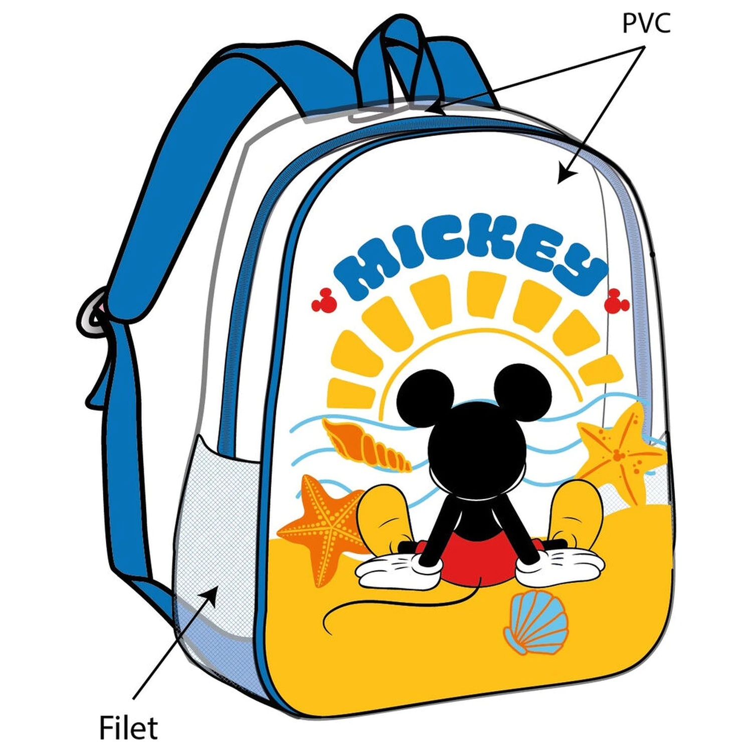 Disney Mickey batoh 31cm fotografii produktu