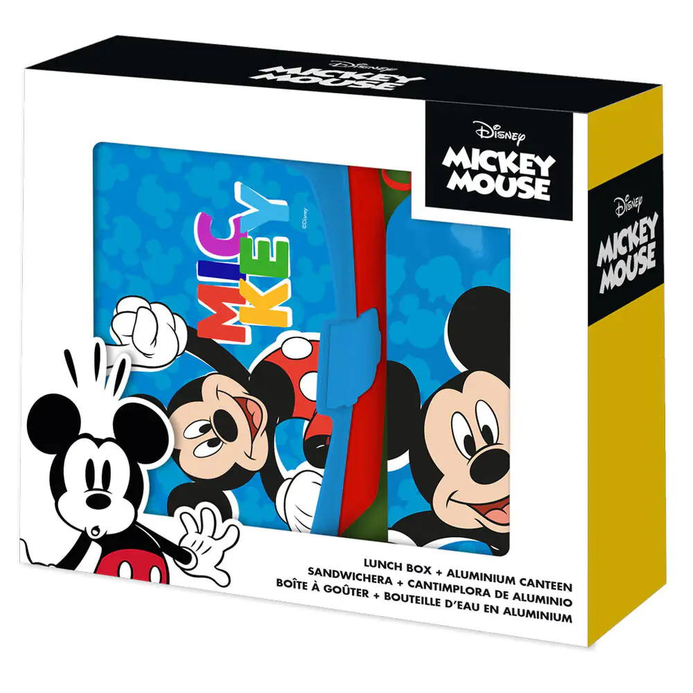 Disney Mickey svačinový box + sada láhve na pití fotografii produktu