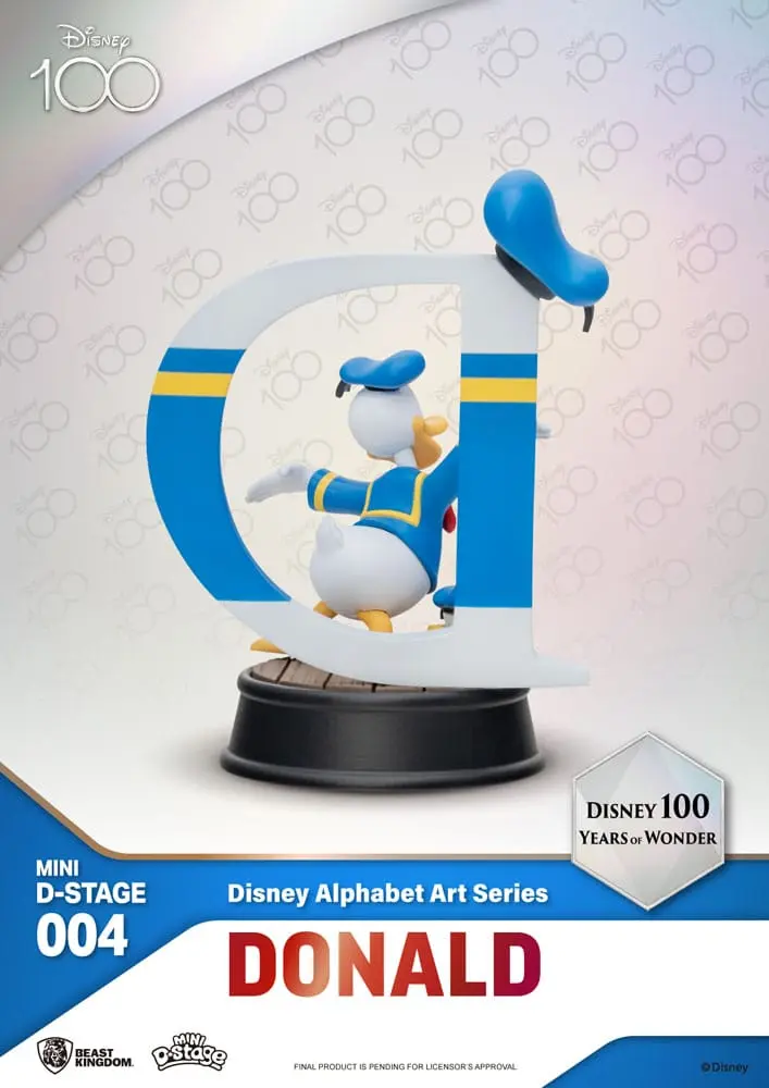Disney Mini Diorama Stage Statues 6-pack 100 Years of Wonder-Disney Alphabet Art 10 cm fotografii produktu