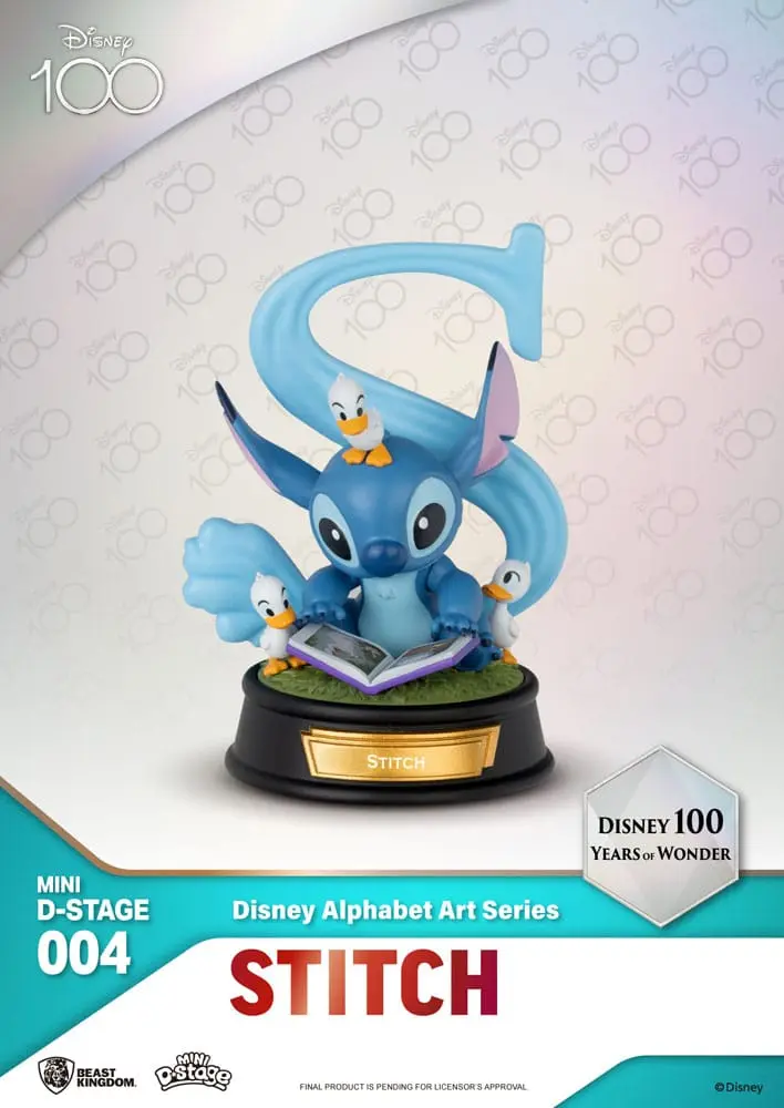 Disney Mini Diorama Stage Statues 6-pack 100 Years of Wonder-Disney Alphabet Art 10 cm fotografii produktu