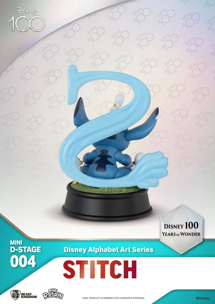 Disney Mini Diorama Stage Statues 6-pack 100 Years of Wonder-Disney Alphabet Art 10 cm fotografii produktu