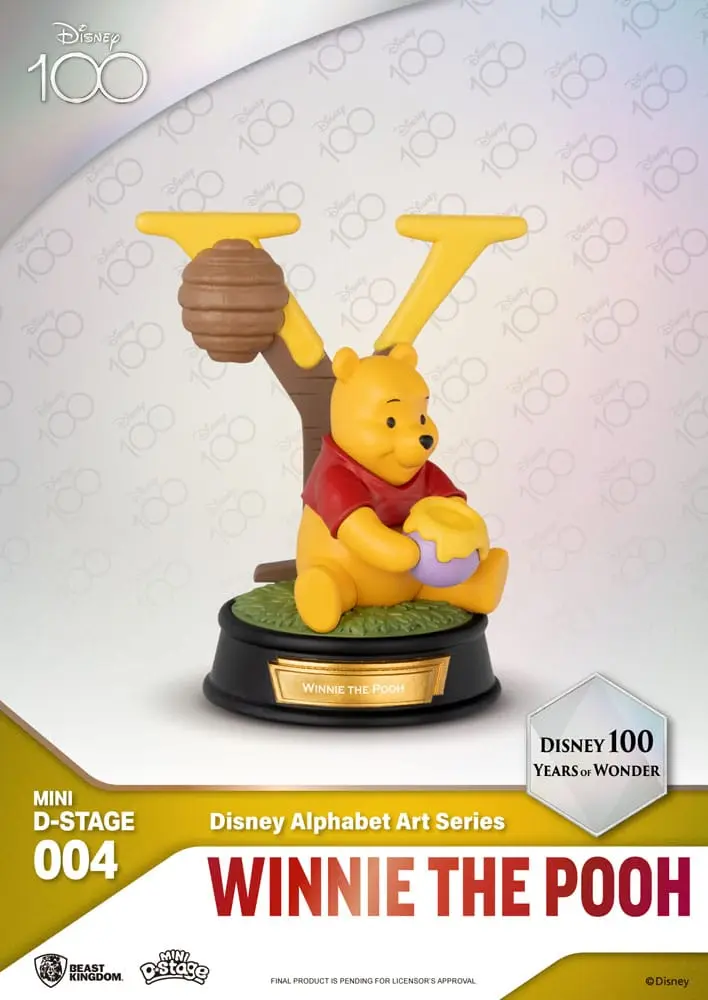 Disney Mini Diorama Stage Statues 6-pack 100 Years of Wonder-Disney Alphabet Art 10 cm fotografii produktu