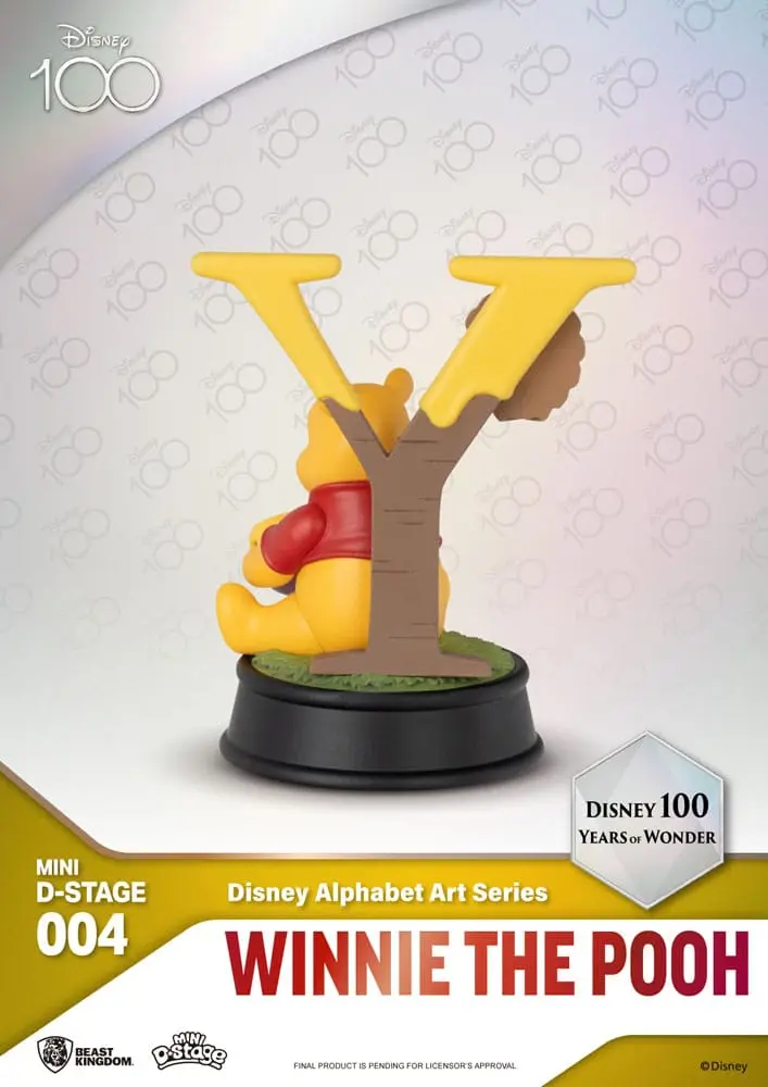 Disney Mini Diorama Stage Statues 6-pack 100 Years of Wonder-Disney Alphabet Art 10 cm fotografii produktu