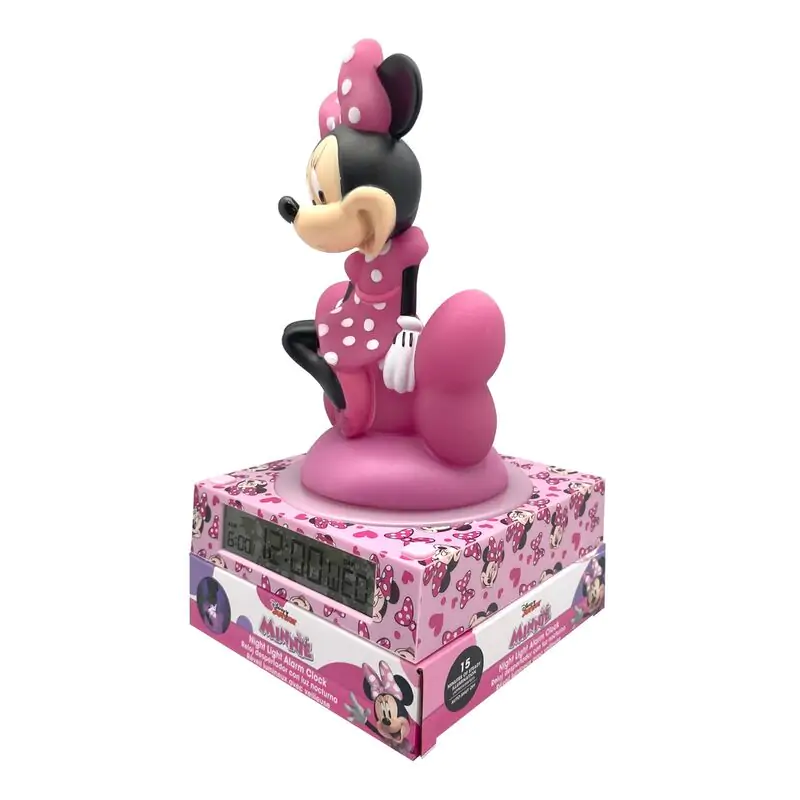 Disney Minnie 3D lampa s budíkem fotografii produktu