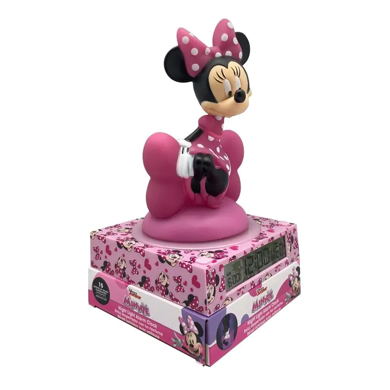 Disney Minnie 3D lampa s budíkem fotografii produktu