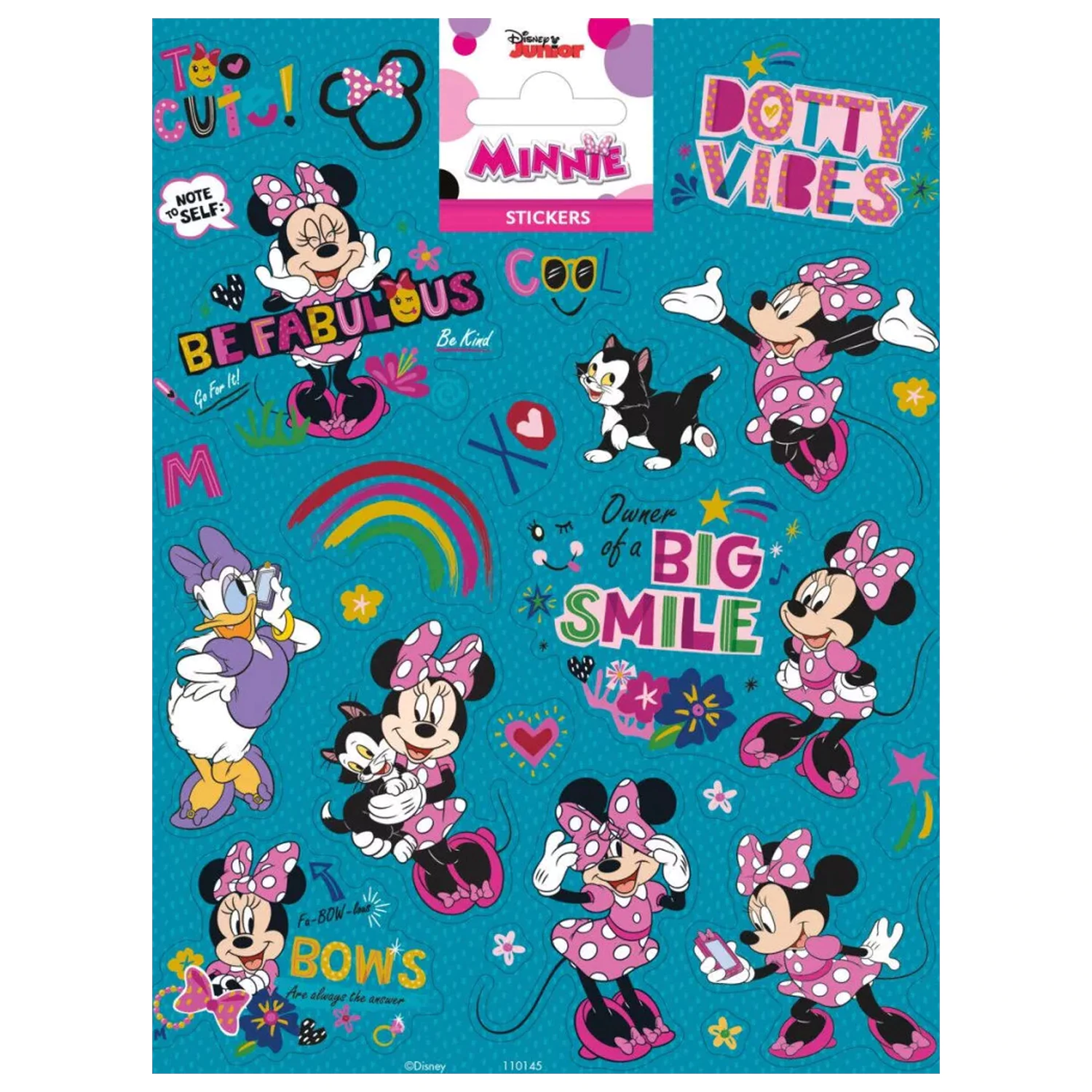 Disney Minnie Big Smile samolepka fotografii produktu