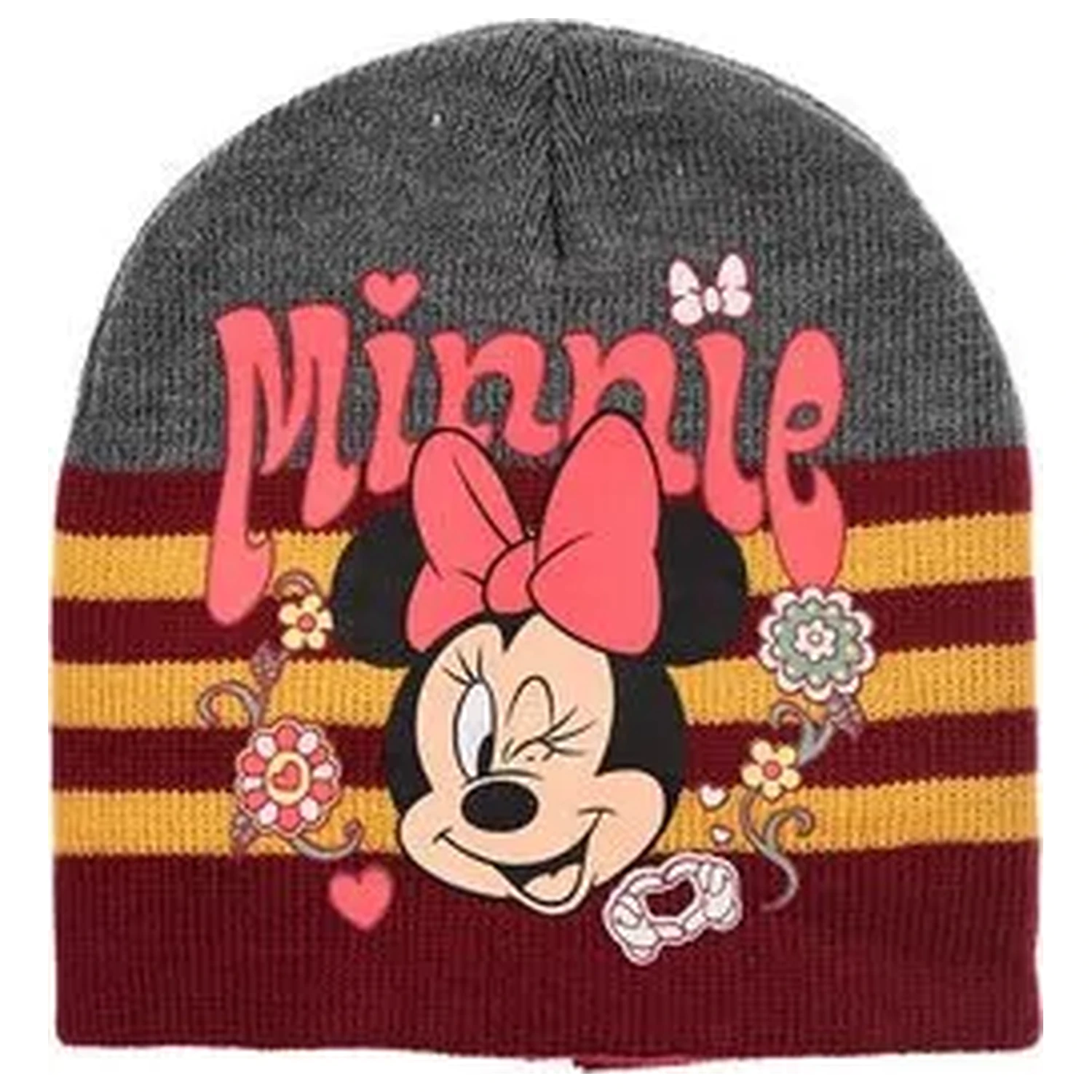 Disney Minnie Bloom Grey dětská čepice 52 cm fotografii produktu