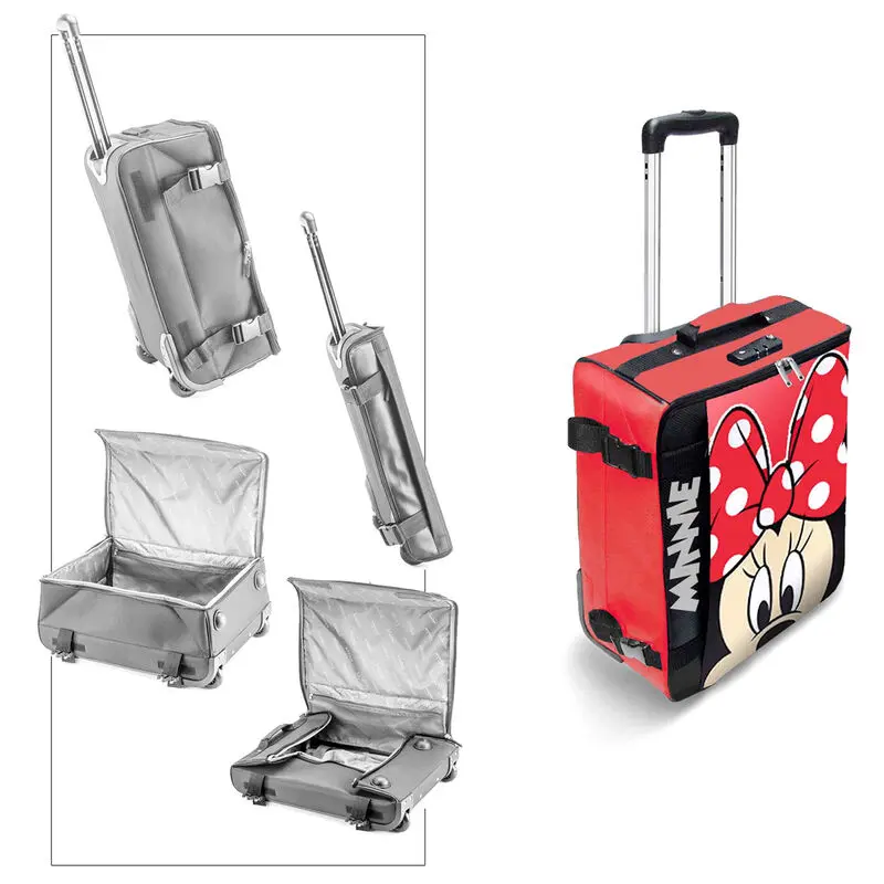 Disney Minnie Curious skládací trolley kufr 55 cm fotografii produktu