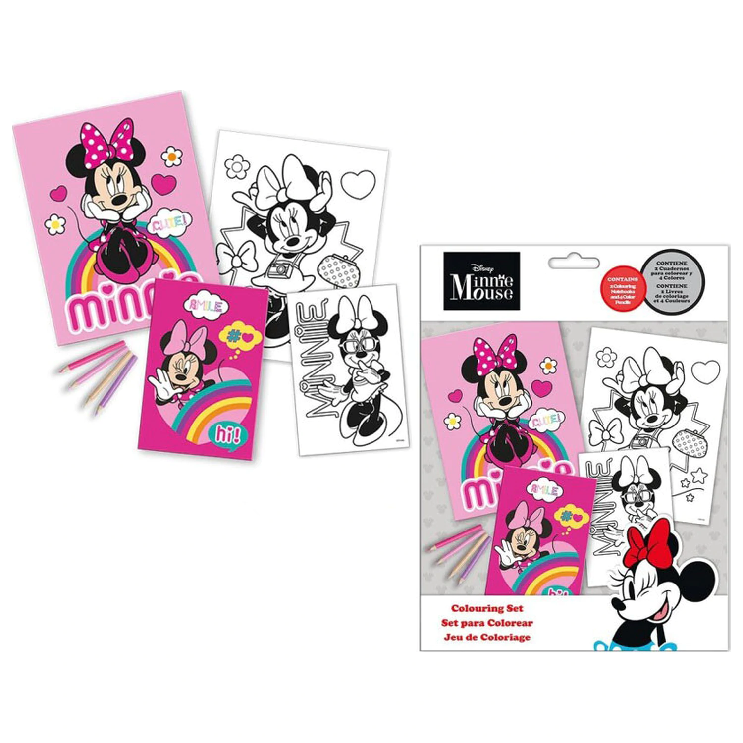 Disney Minnie Roztomilá omalovánková sada fotografii produktu